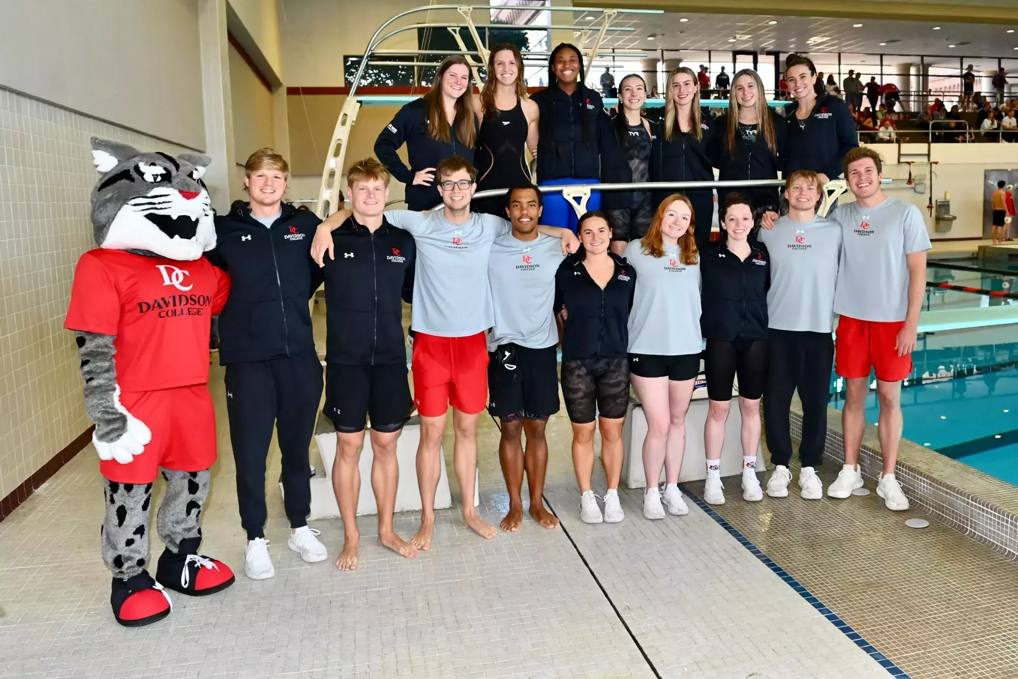 Davidson swim/dive 2025 seniors