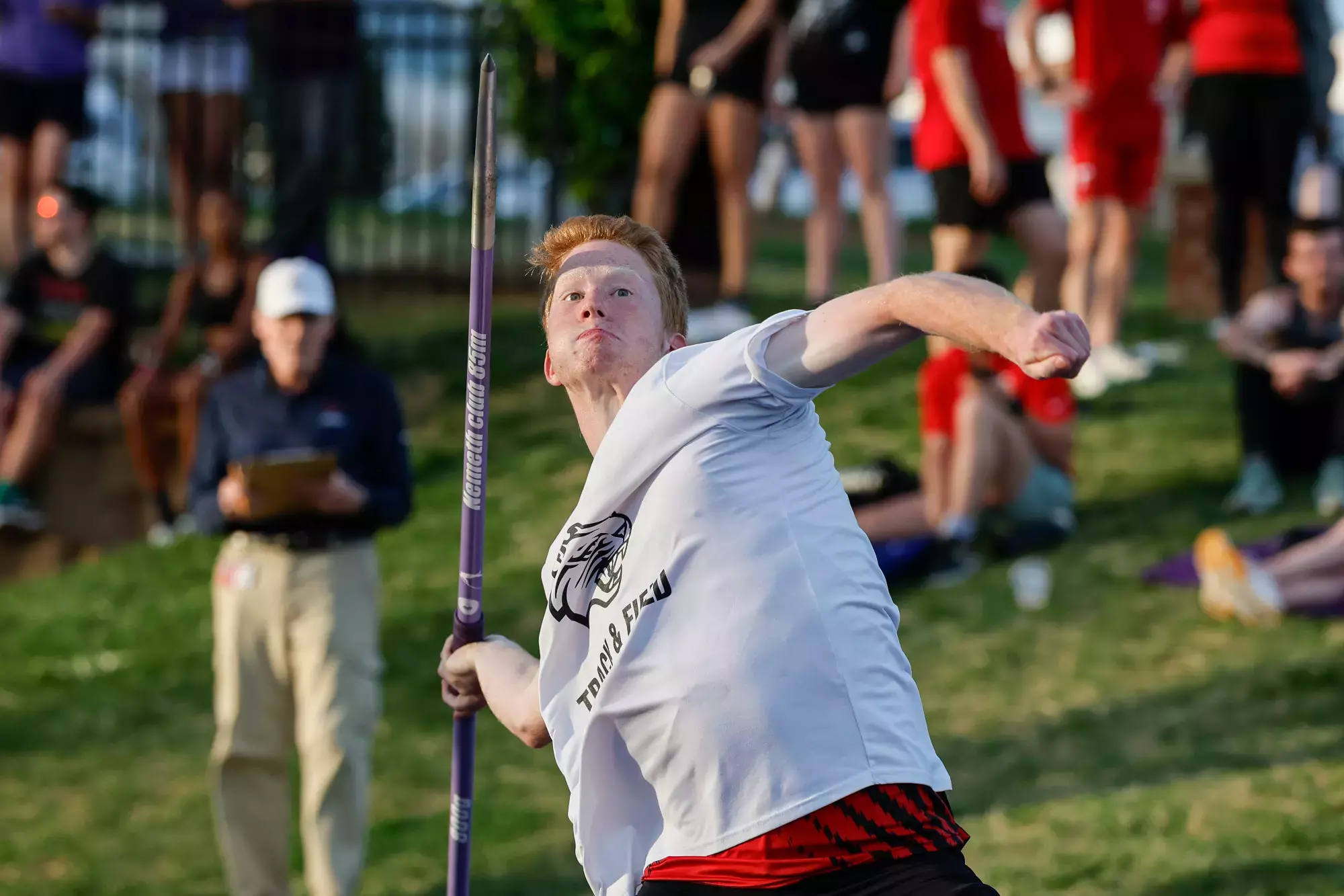 High Point hosts the18th Annual VertKlasse Meeting track &amp; field event at the Vert Stadium on Friday, April 04, 2025 in High Point, North Carolina. Credit - Tim Cowie/DavidsonPhotos.com
