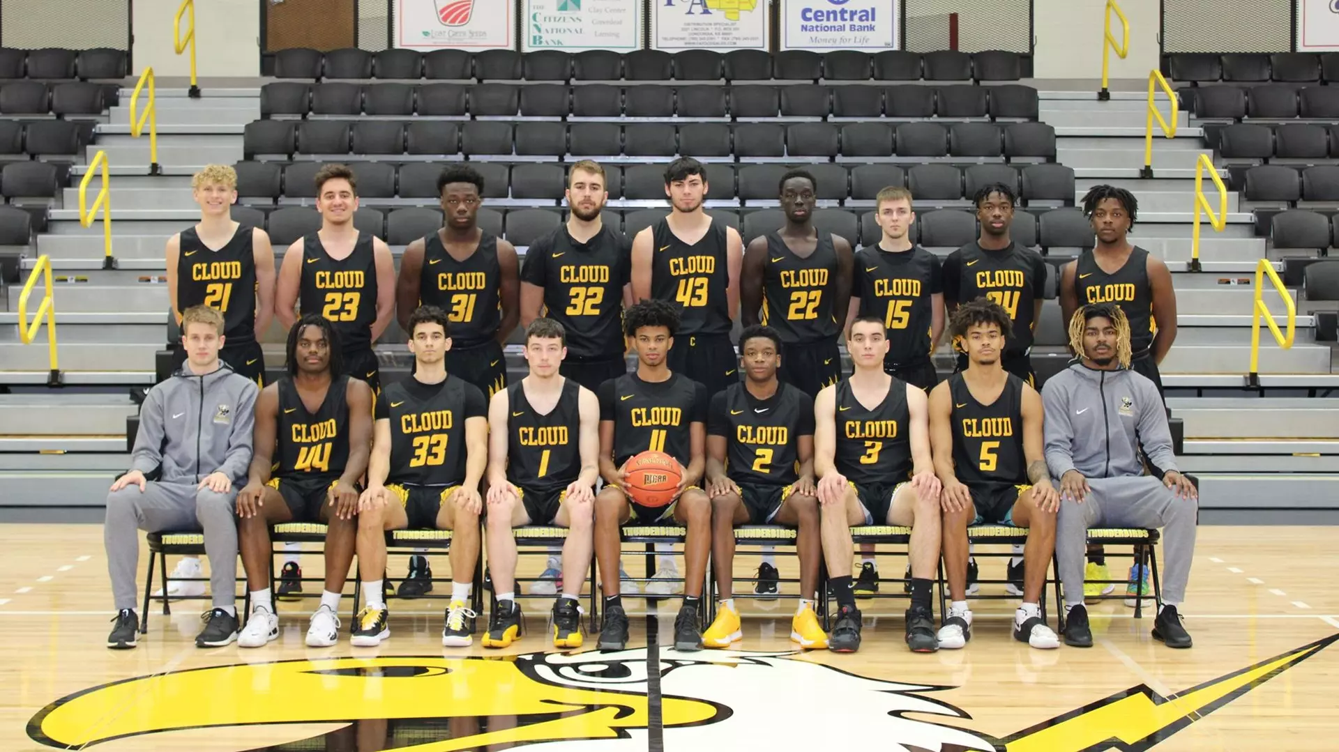 2021-22 Cloud County Men's Basketball Team