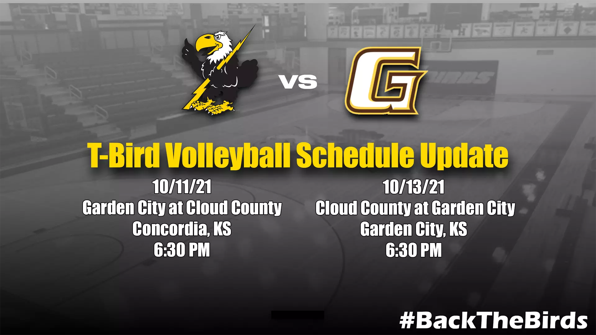 Volleyball Schedule Update 10/5/2021