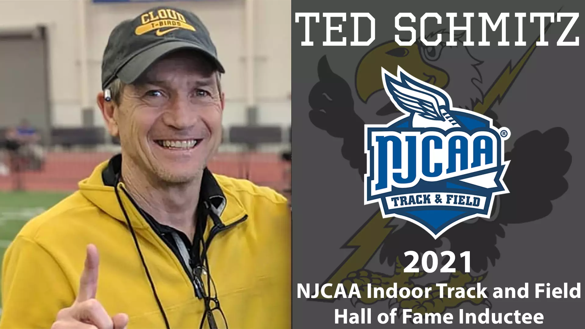 Ted Schmitz NJCAA Indoor Track Hall of Fame