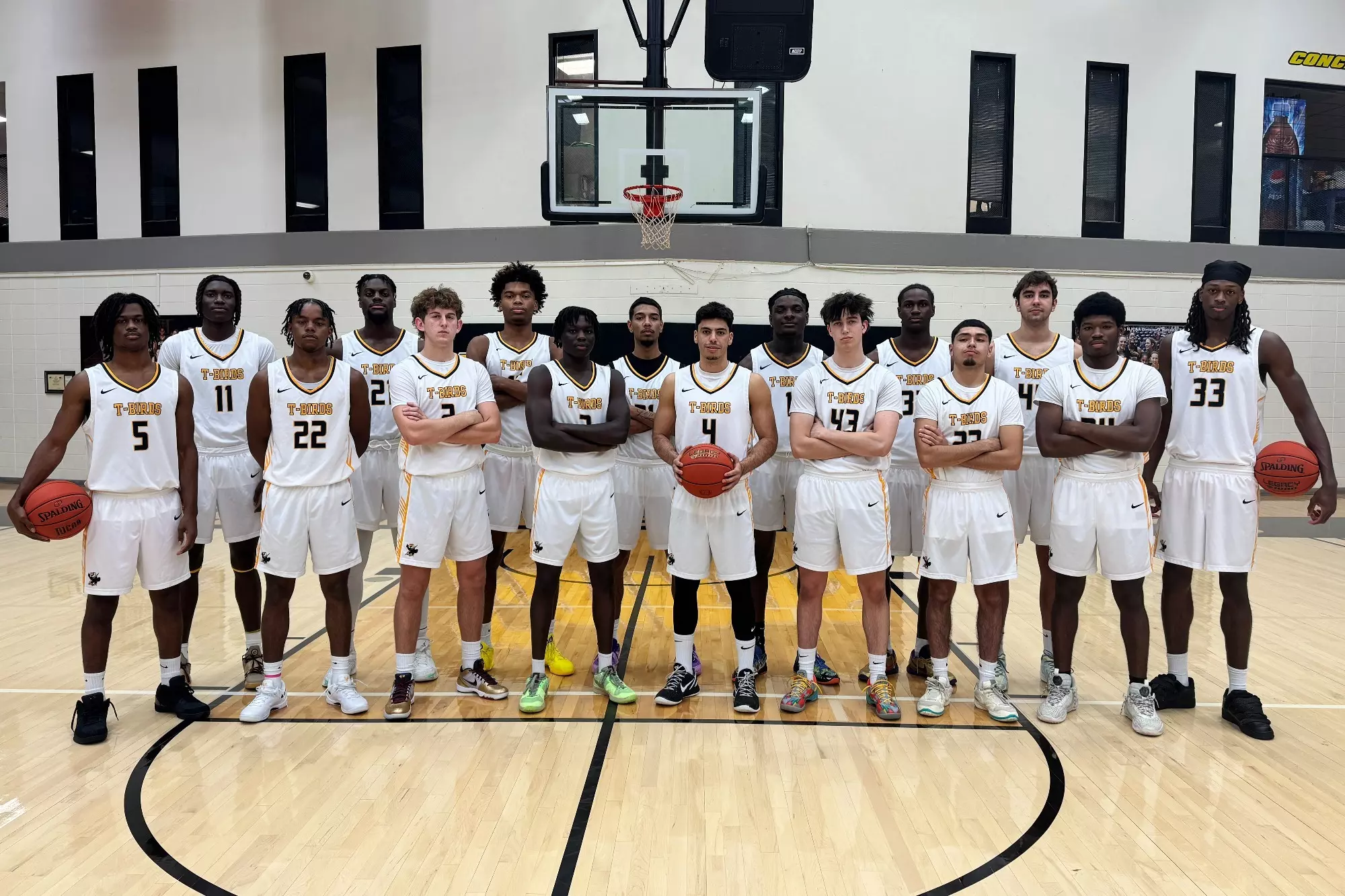 2024-2025 Cloud County Men's Basketball Team Photo