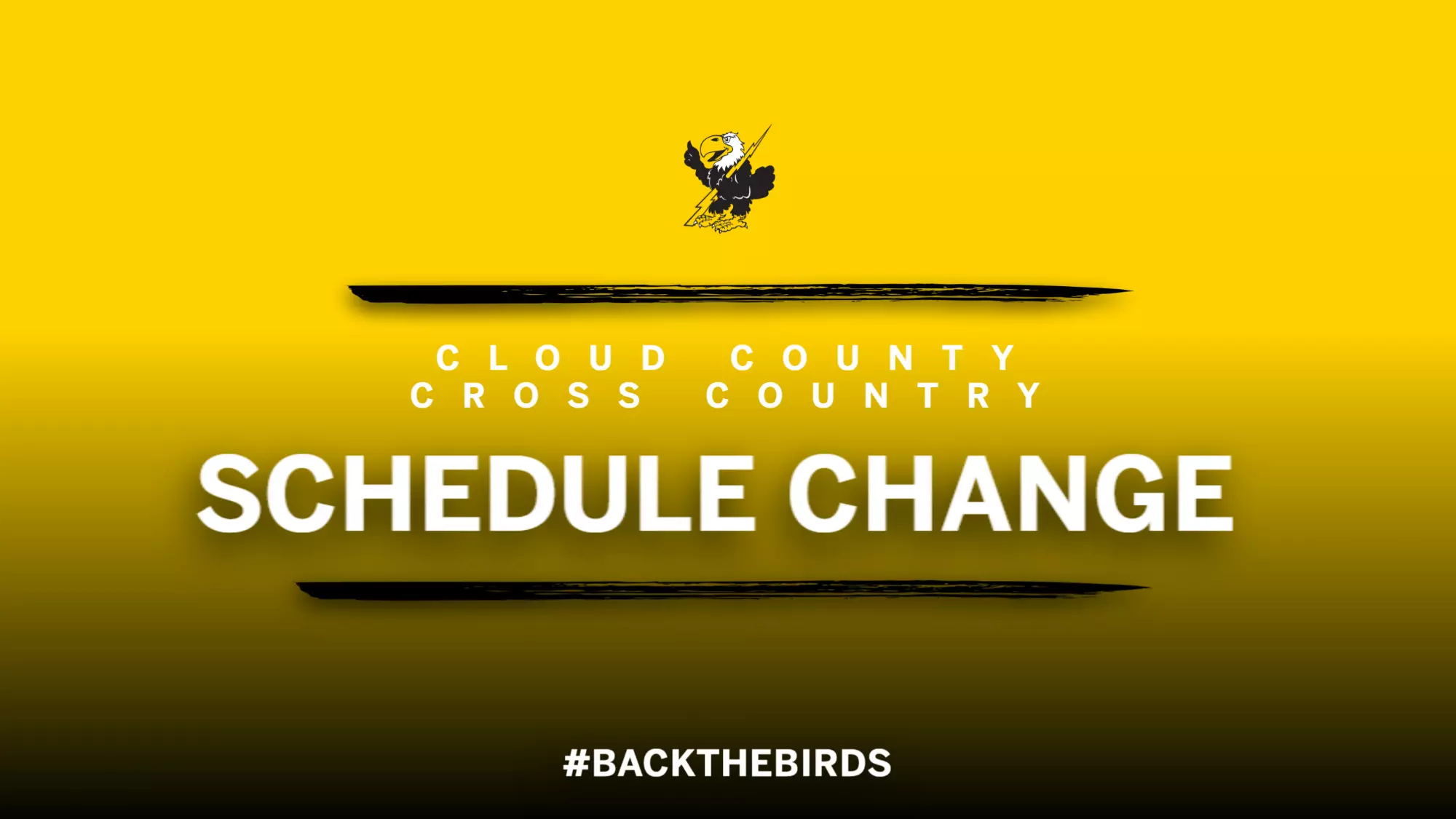 Cloud County Cross Country Schedule Change