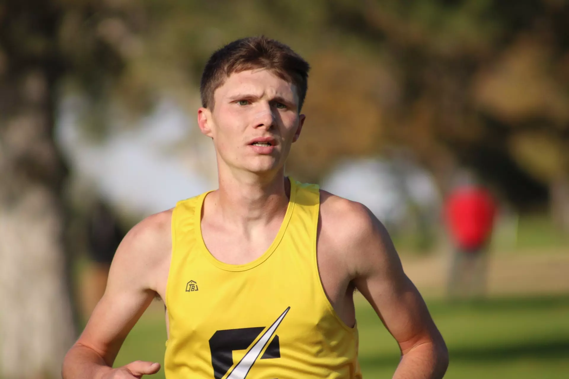 Davis Miltner Running at 2025 Kansas Jayhawk Community College Conference/NJCAA Region 6 Men's Cross Country Championships