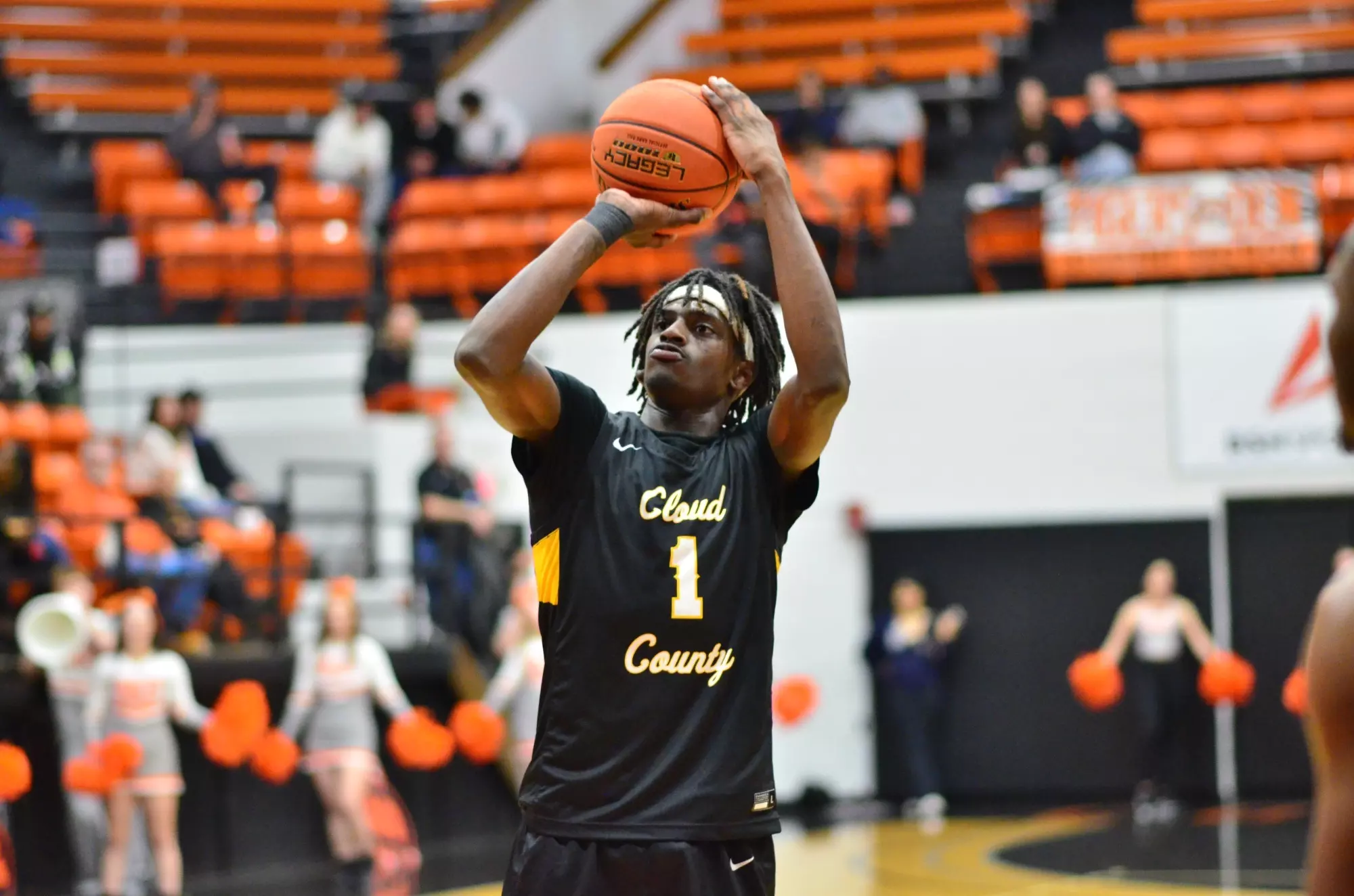 Al Brooks Jr. Shooting a Free-Throw vs Cowley College - 2025