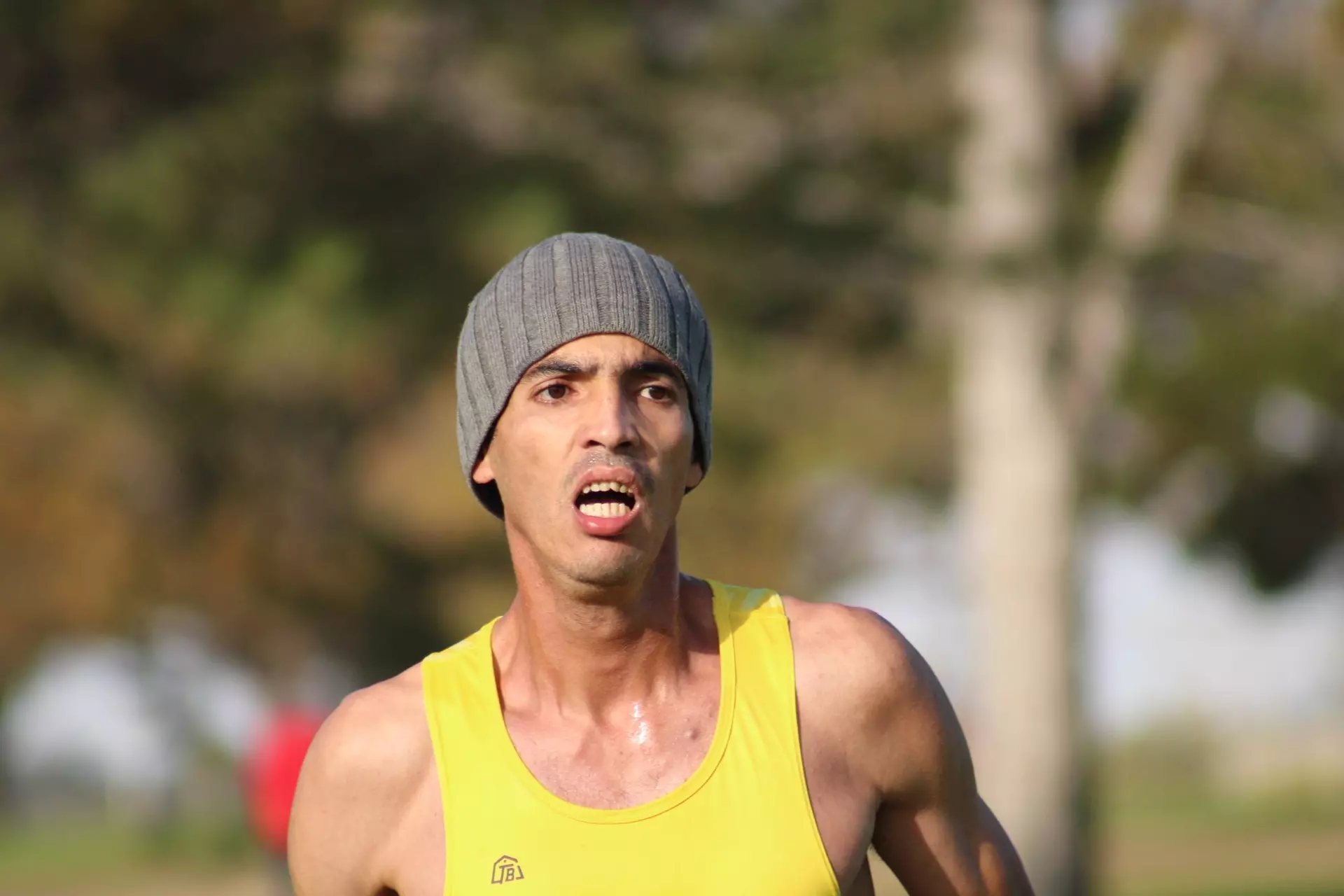 Abdelaziz Benbrahim Running at KJCCC/NJCAA Region 6 Cross Country Championships - 2025