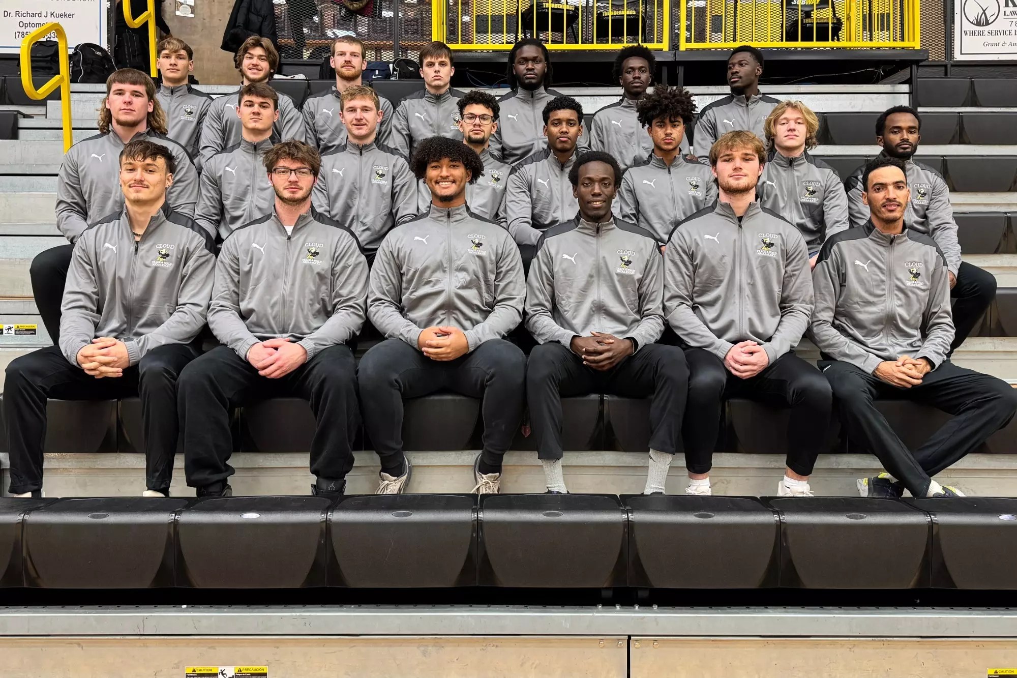 2025 Cloud County Men's Track and Field Team