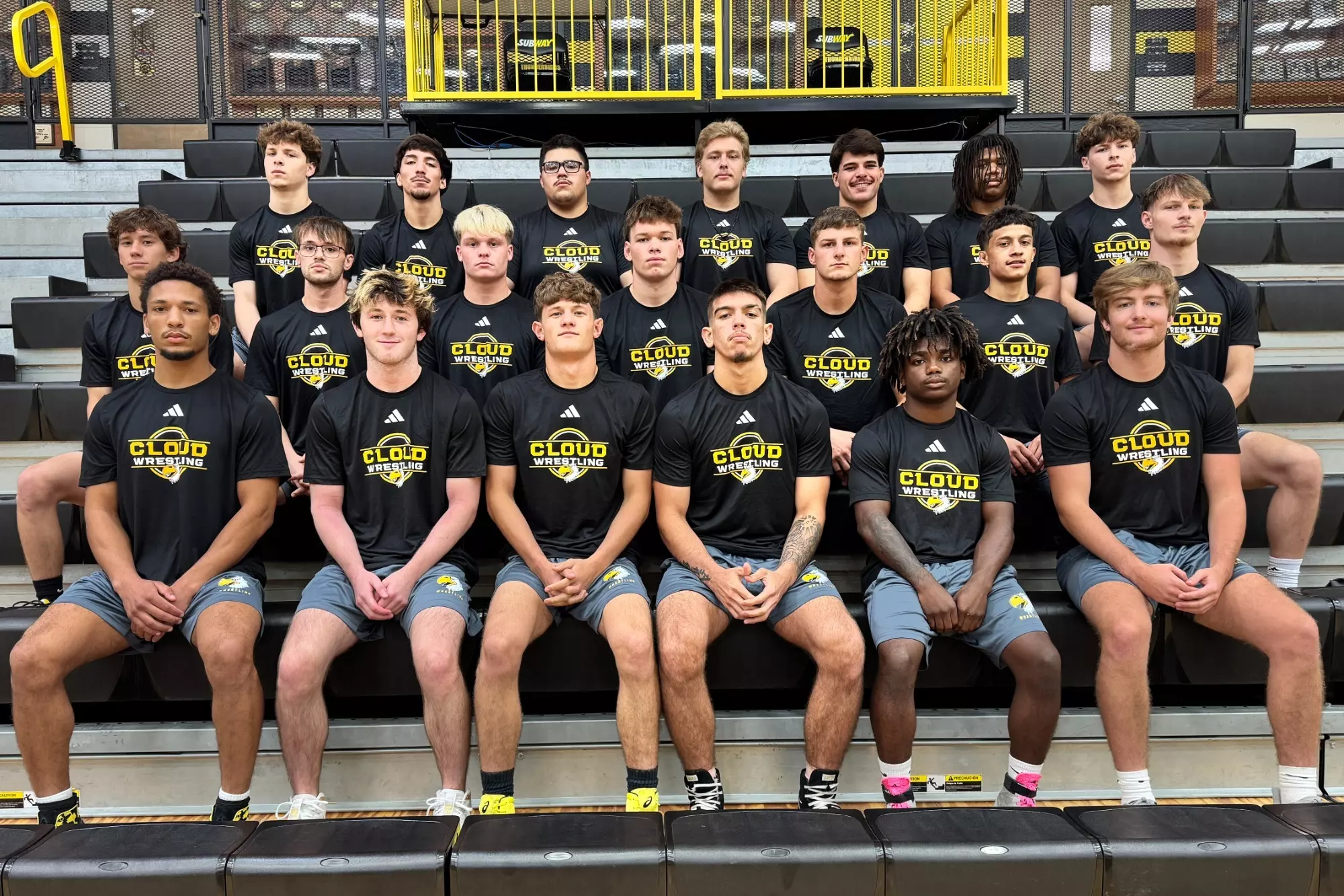 2025-2026 Cloud County Wrestling Team Photo
