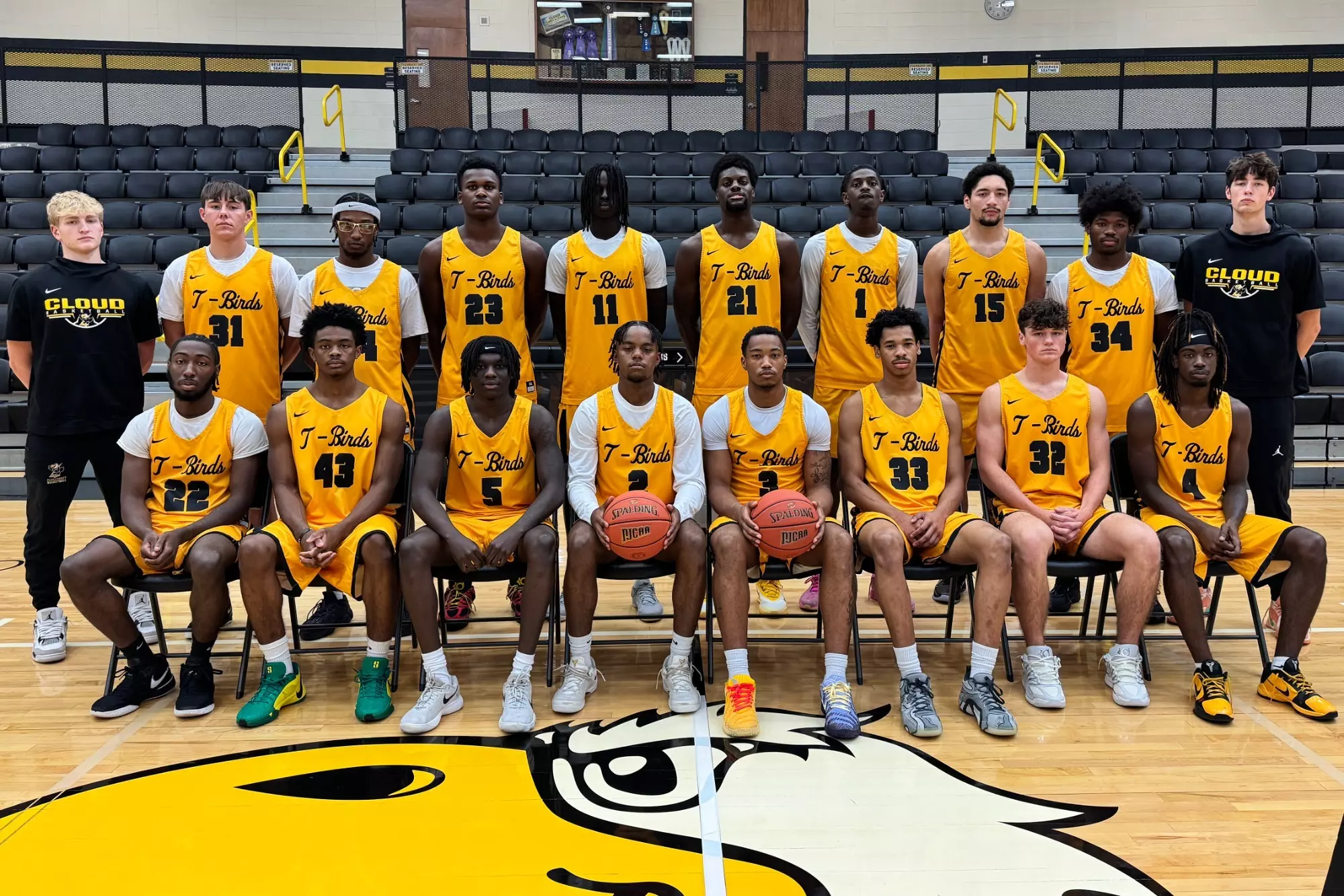 2025-2026 Cloud County Men's Basketball Team Photo