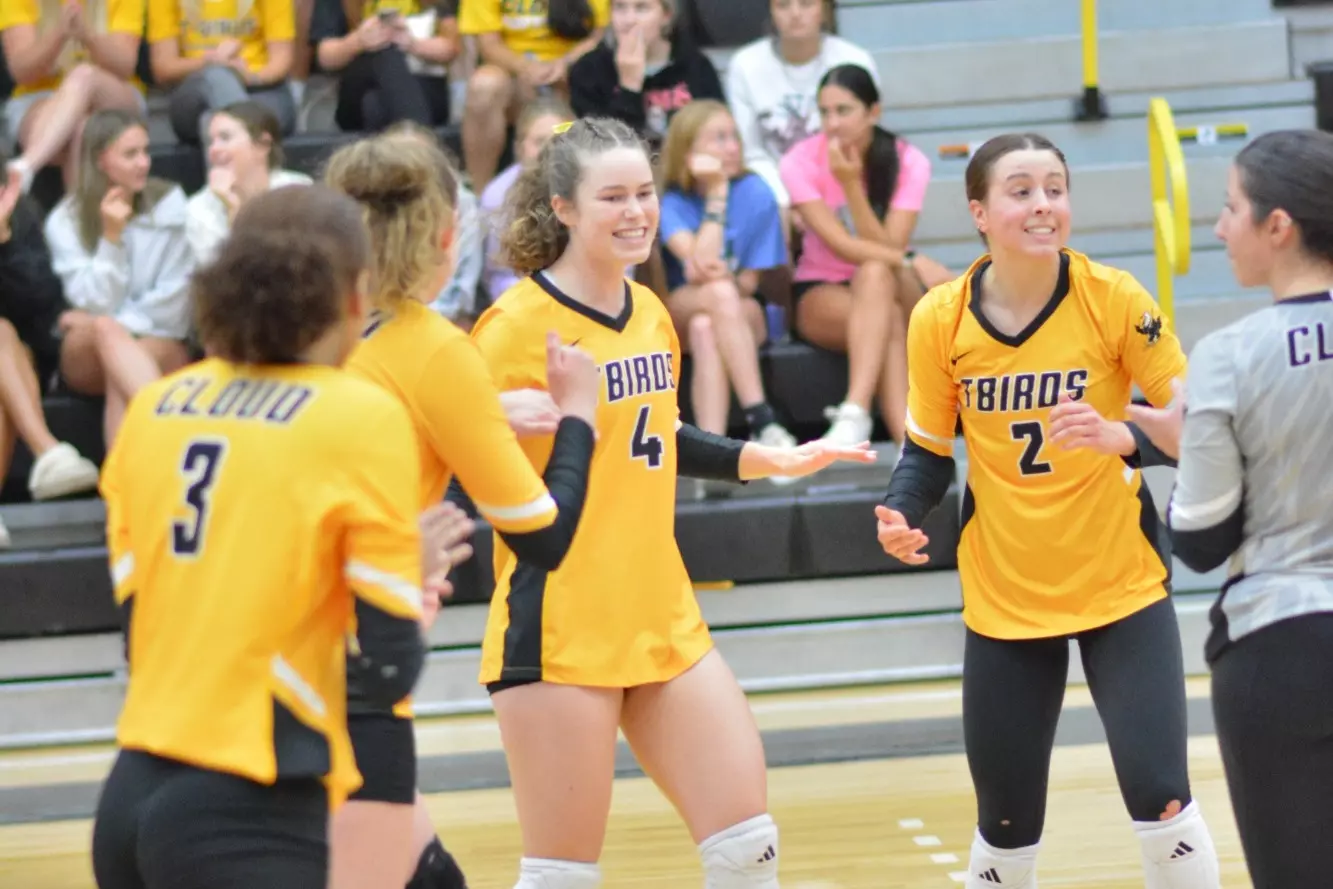 Cloud County Volleyball Team vs Hutchinson Community College
