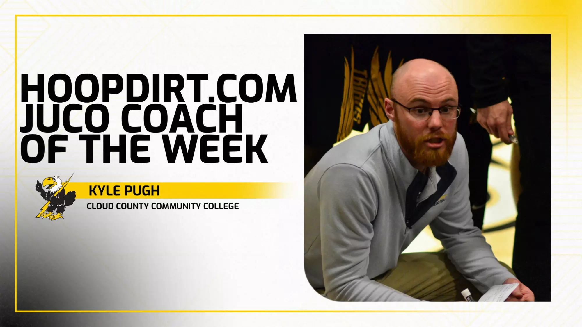 Kyle Pugh - HoopDirt.com JUCO Coach of the Week