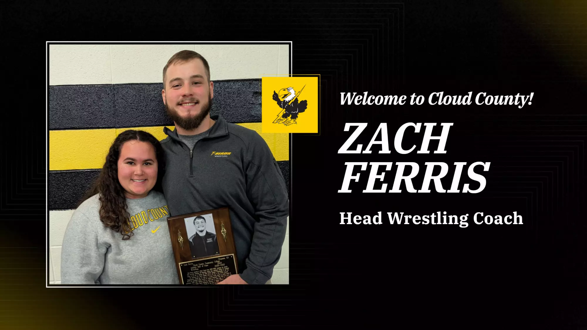 Zach Ferris Named New Cloud County Head Wrestling Coach
