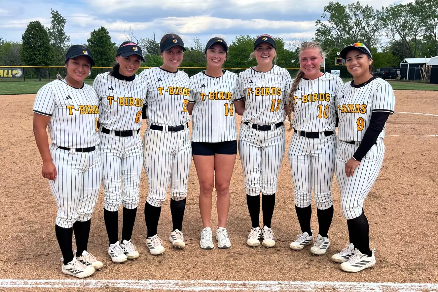 Cloud County Softball Sophomores Recognized on Sophomore Day