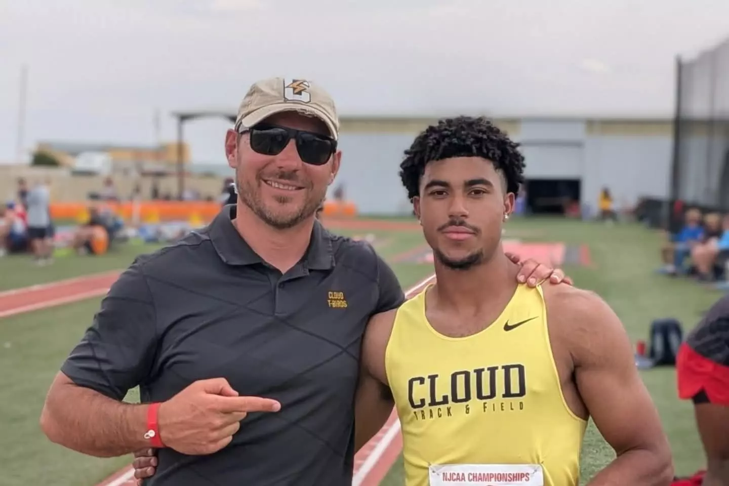 Bailey Burns Wins National Title in Long Jump