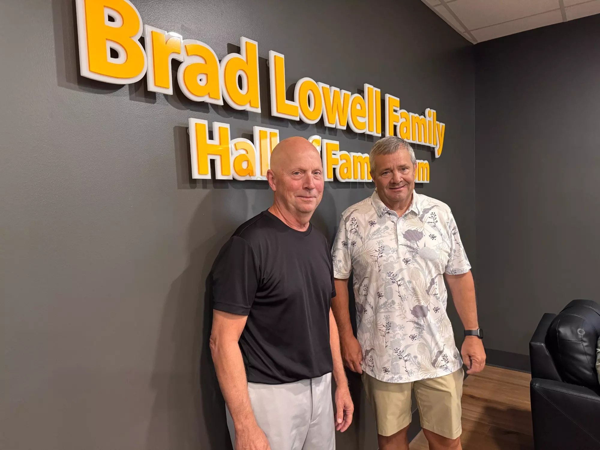 Unveiling of the New Brad Lowell Family Hall of Fame Room