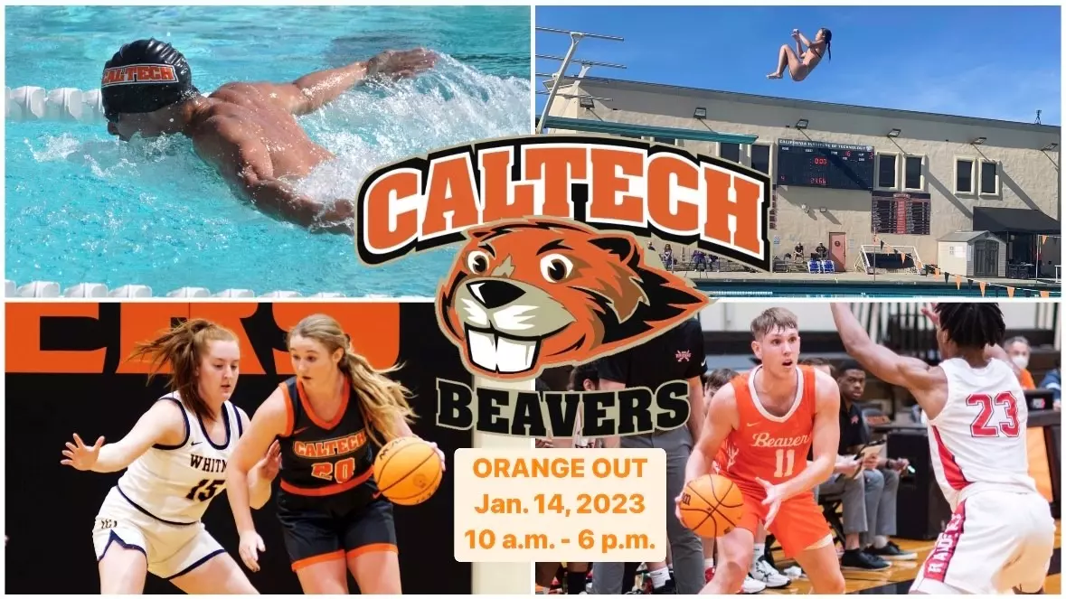 Caltech Beavers Orange Out Jan. 14, 2023 10 a.m.-6 p.m.