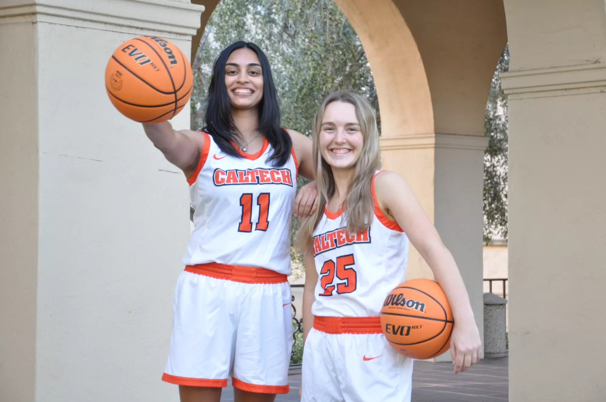 Sahana Saikumar and Faith Pinney