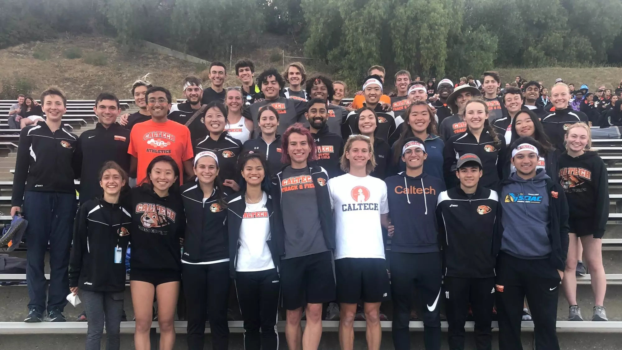 Track & Field team at 2022 SCIAC Championships