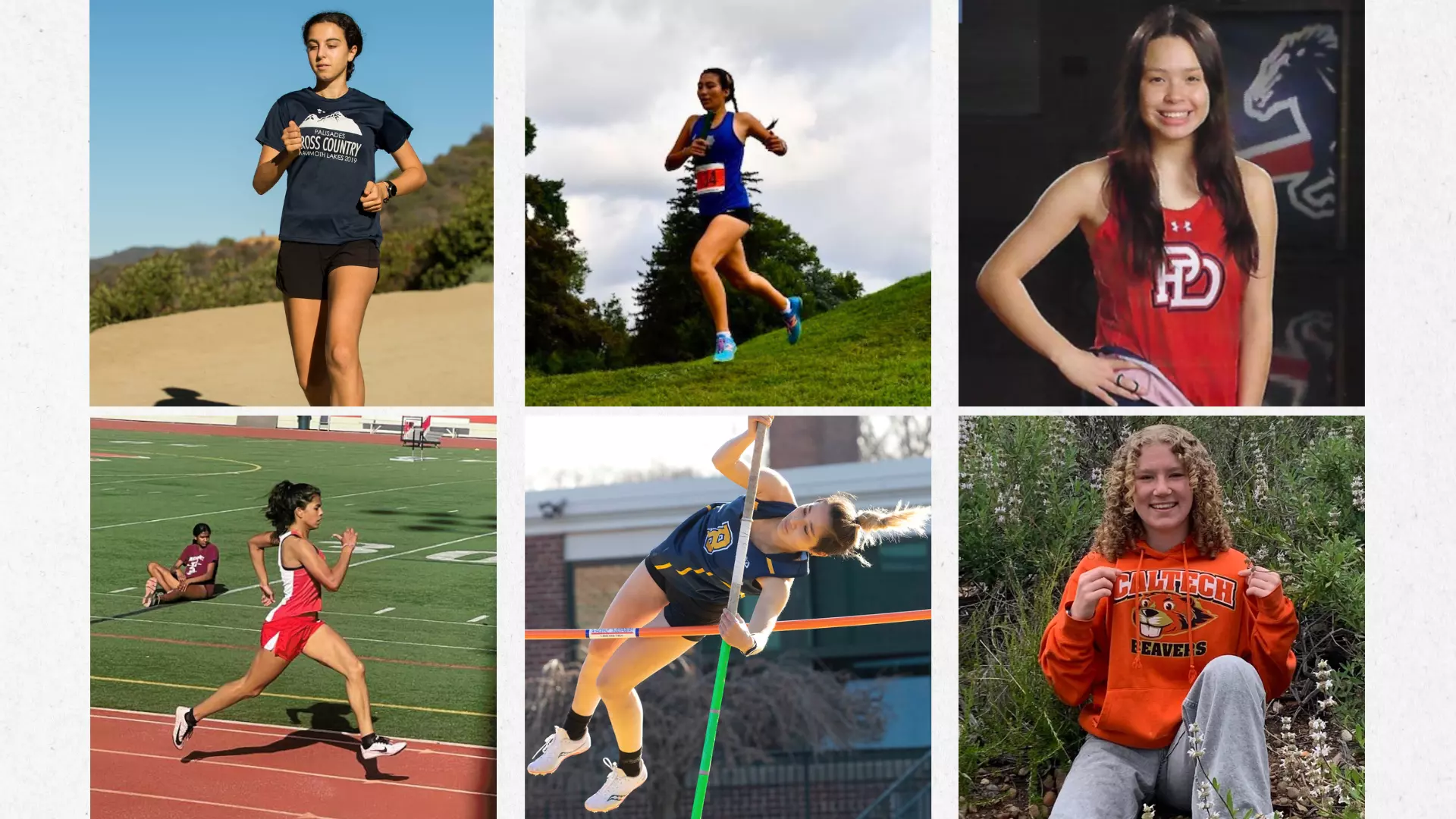 Women's Track & Field Class of 2027 Graphic