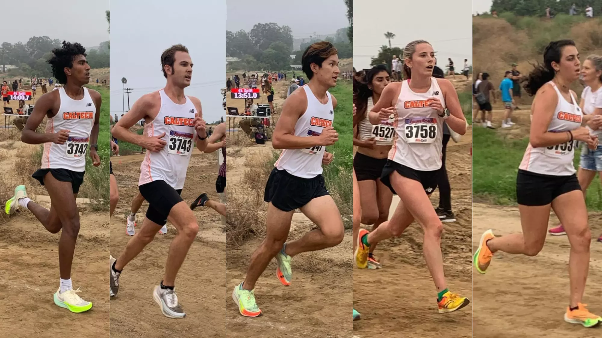 Caltech Cross Country runners compete at the Riverside Invitational, 2023