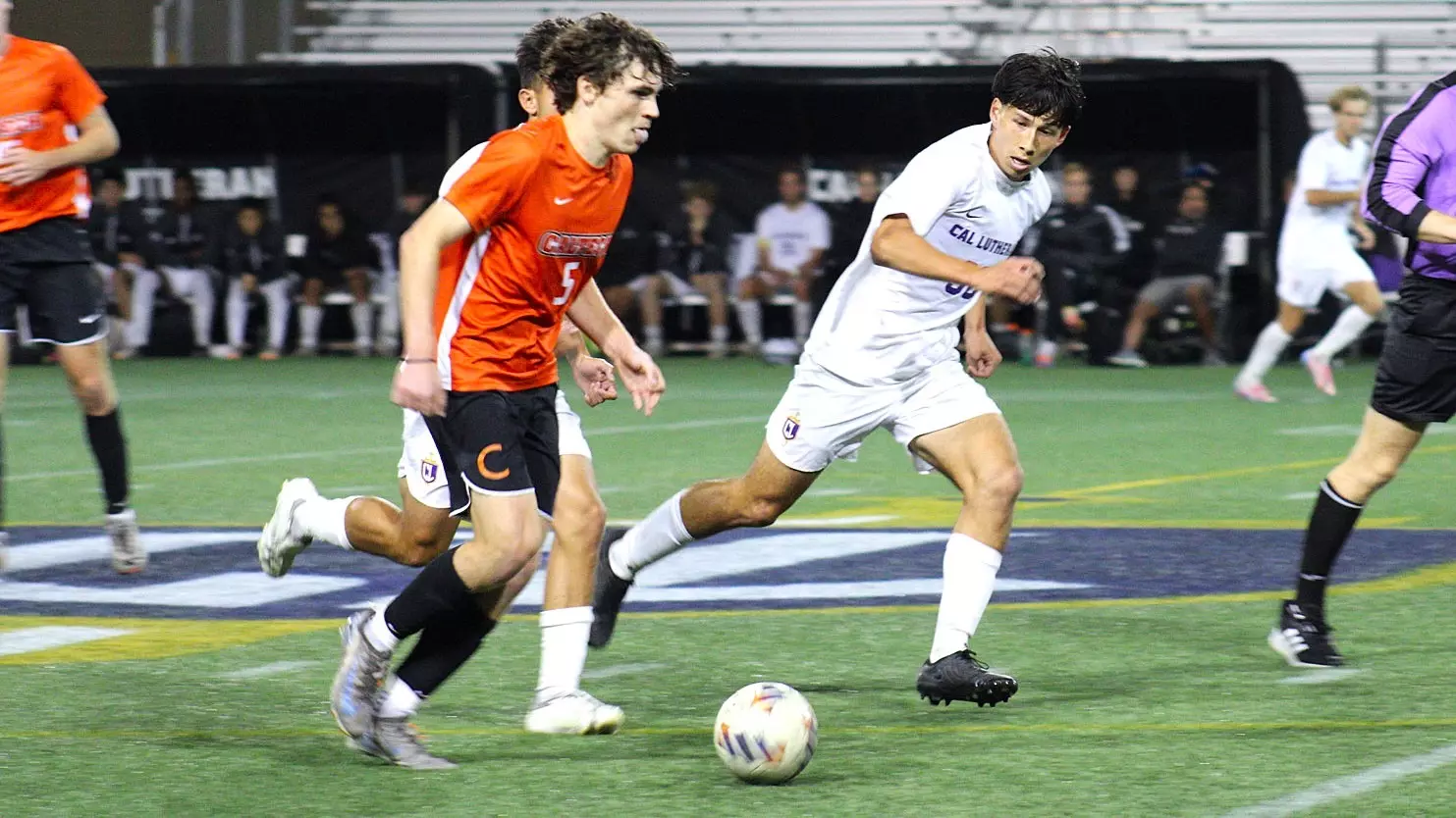 Etienne Casanova Action Shot vs. Cal Lutheran