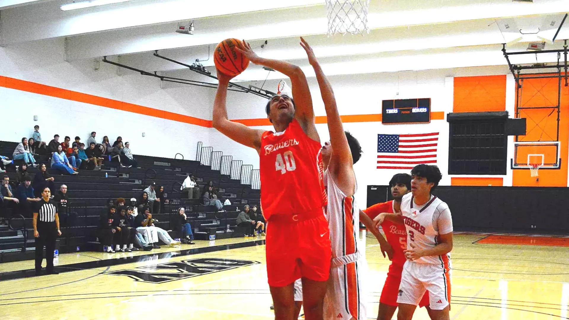 MBB Stuart Florescu Action Shot vs. Occidental