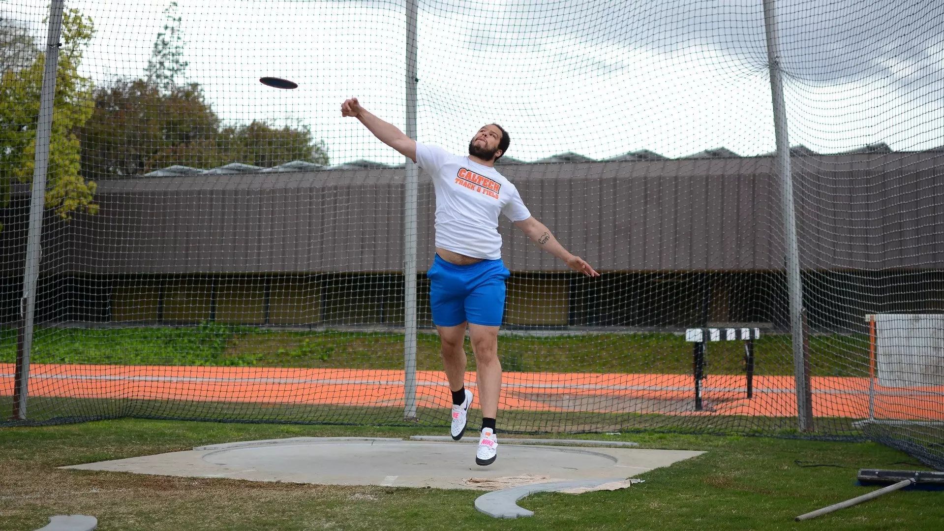 T&F Ezra Johnson Discus Throw