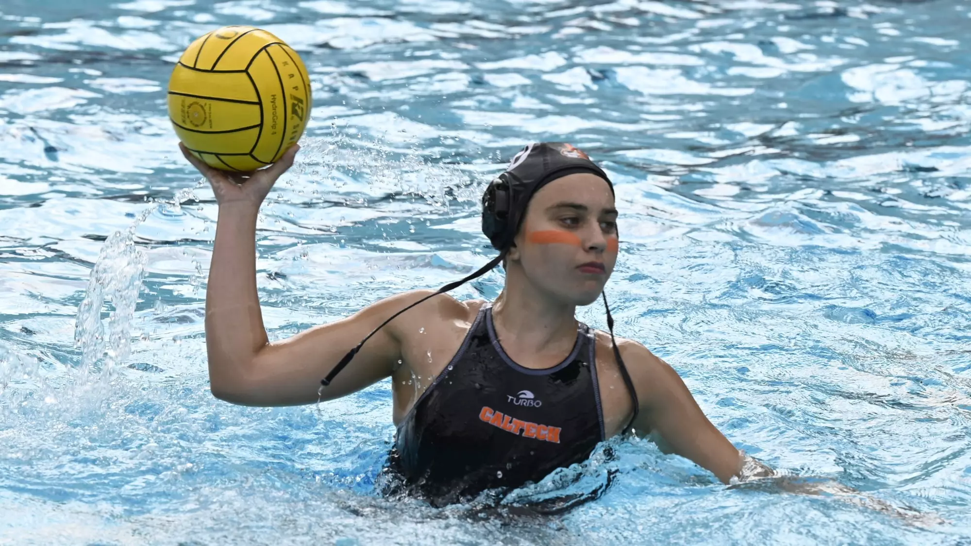 Emma Gurcan looks to make a pass