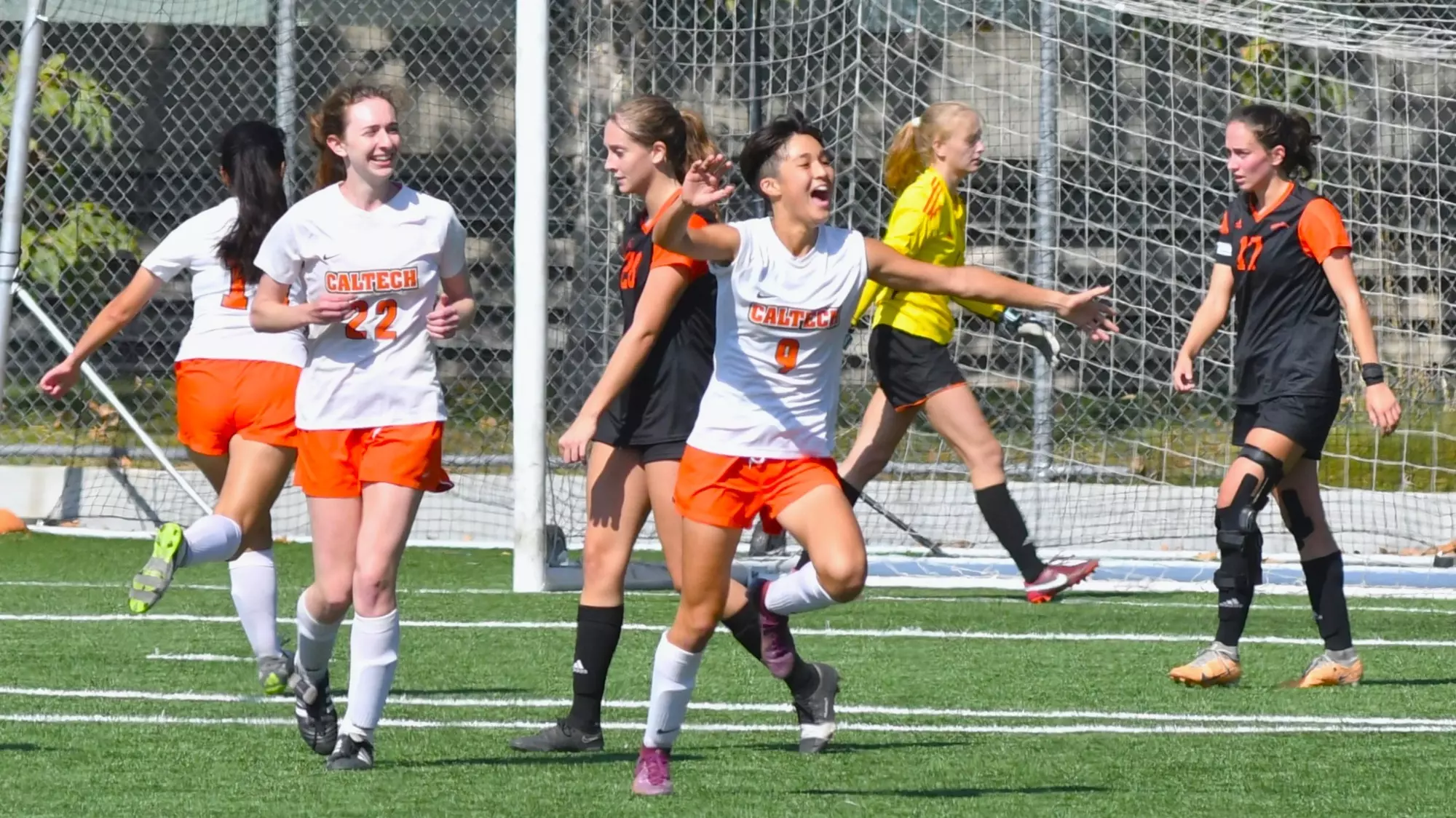 WSOC 2024 - Louise Marie Choi-Schattle celebrating after goal