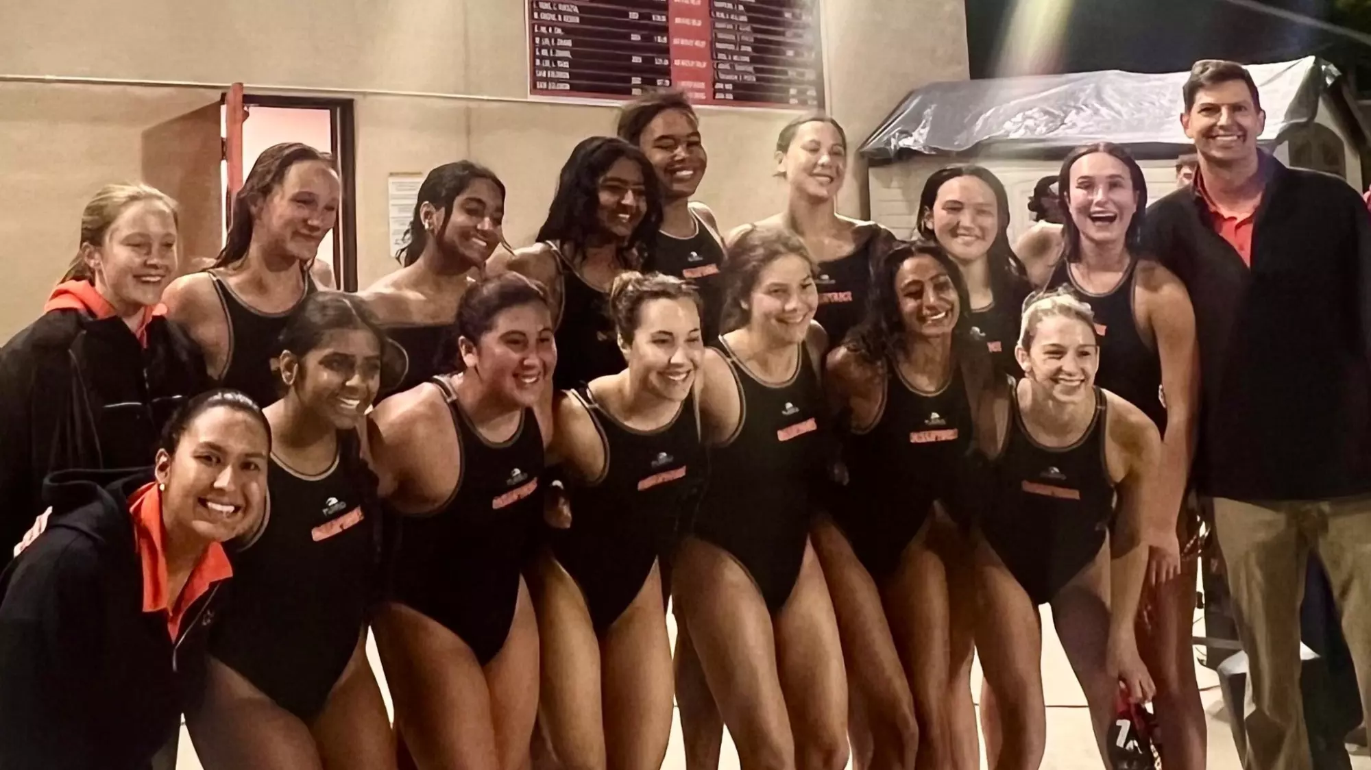 Caltech Women's Water Polo team