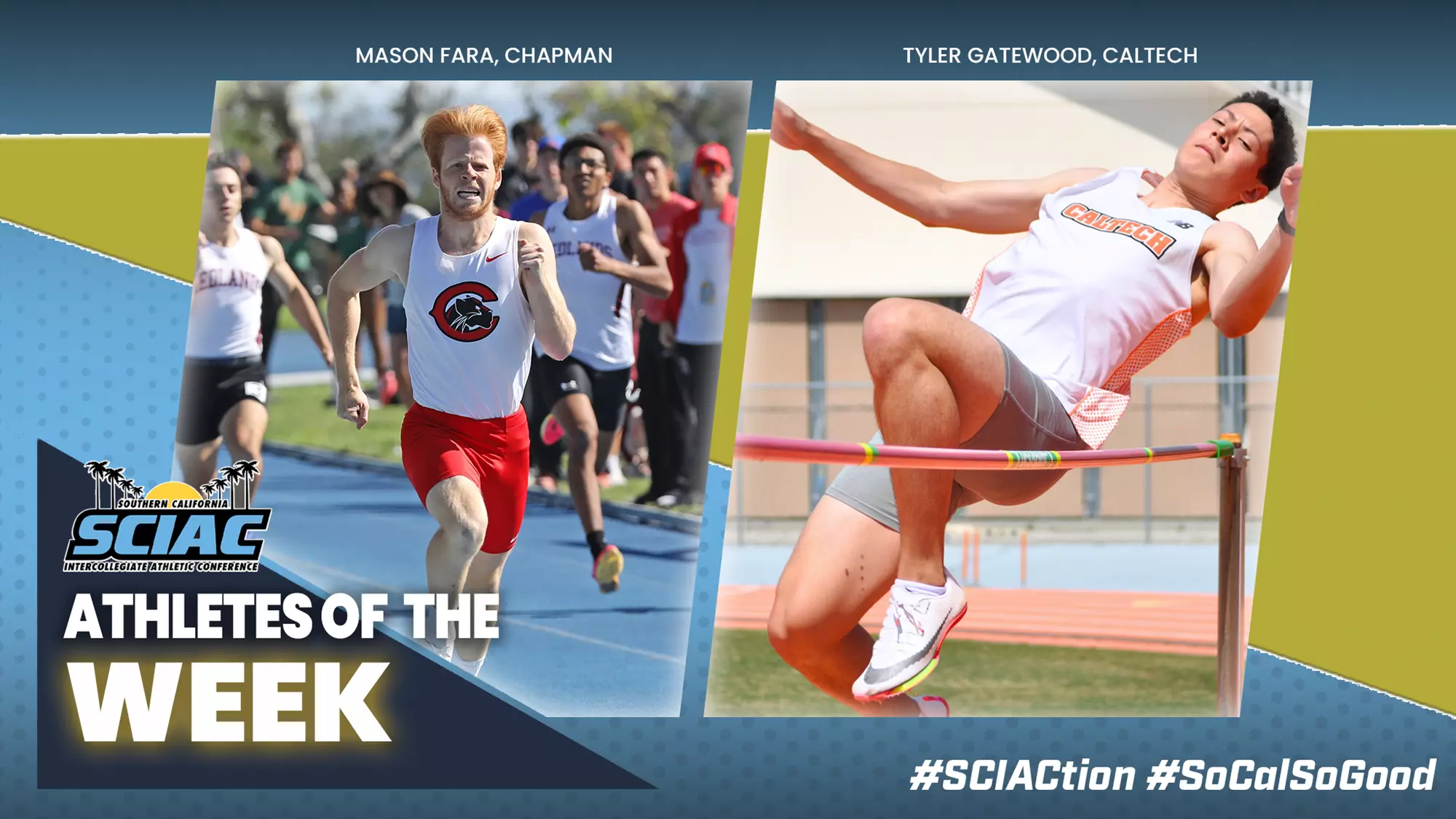 Tyler Gatewood Earns SCIAC Athlete of the Week Honors - California ...