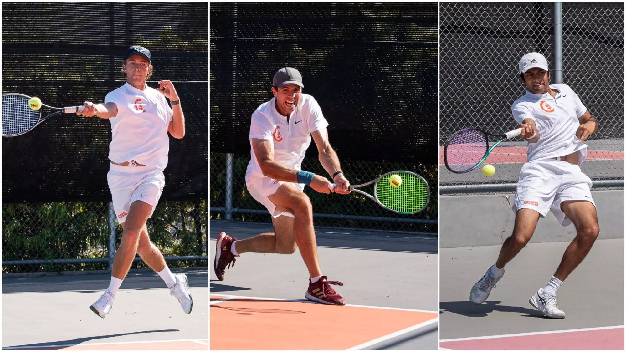 Collage of Constantin Cedillo-Vayson de Pradenne, Andrew Zabelo and Tejas Ram