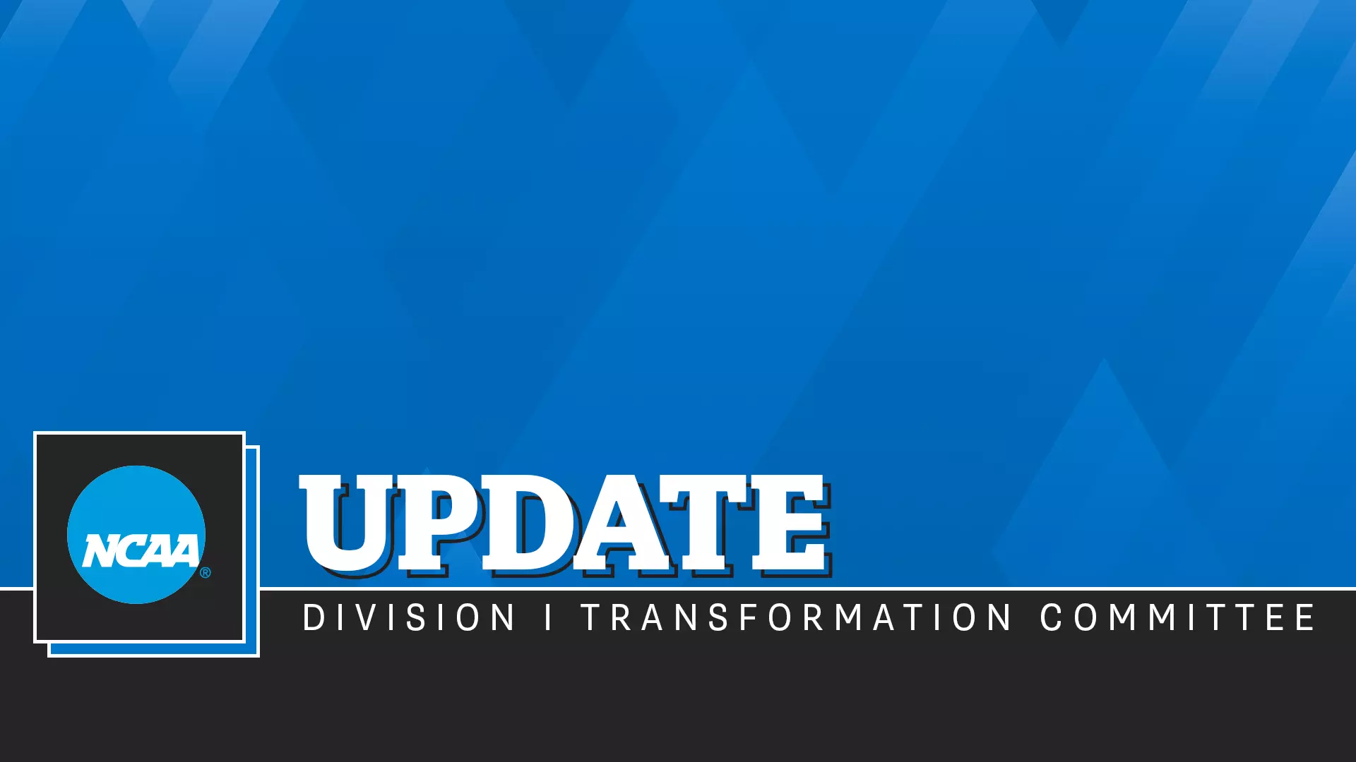 Division I Transformation Committee