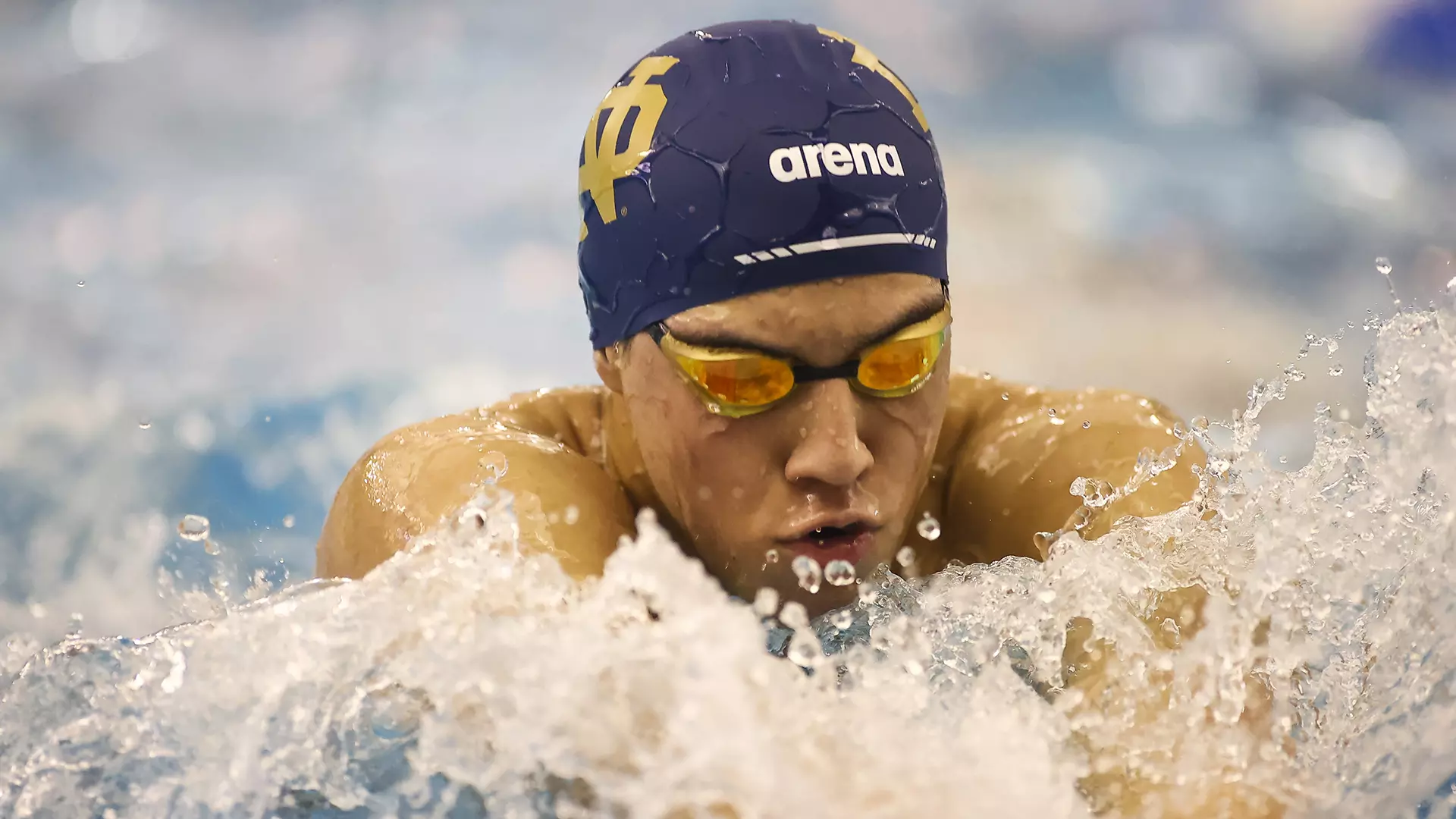 Tyler Christianson, a sophomore at Notre Dame