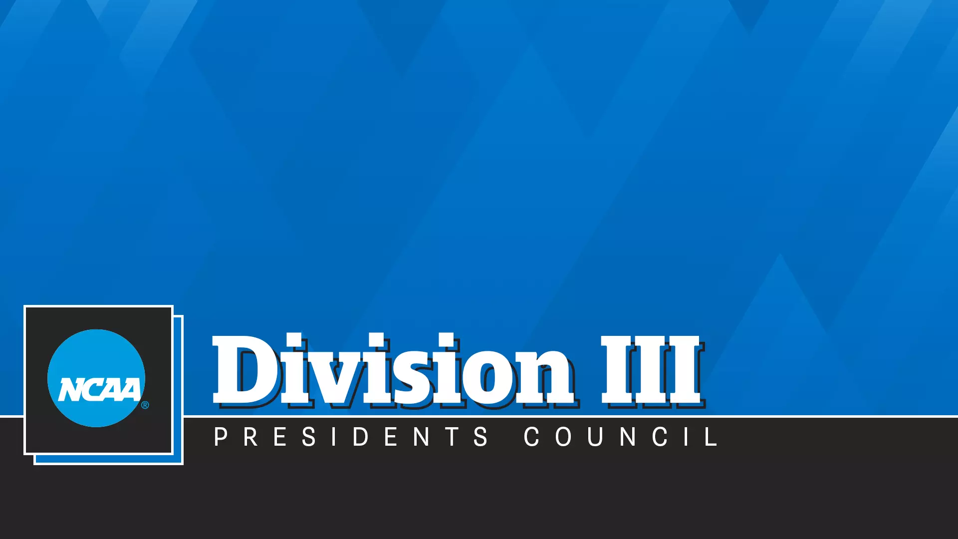 Division III Presidents Council