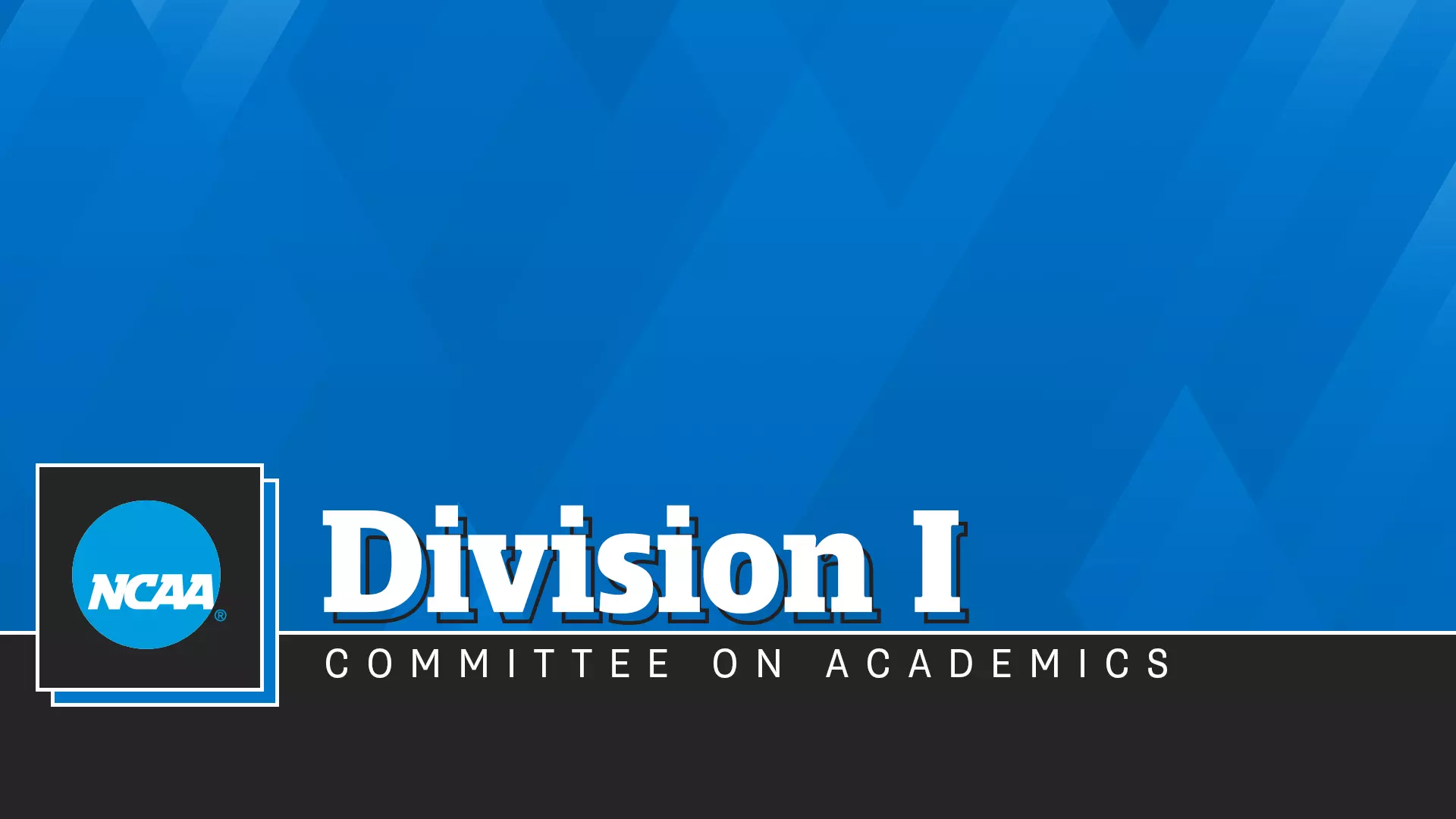 Division I Committee on Academics