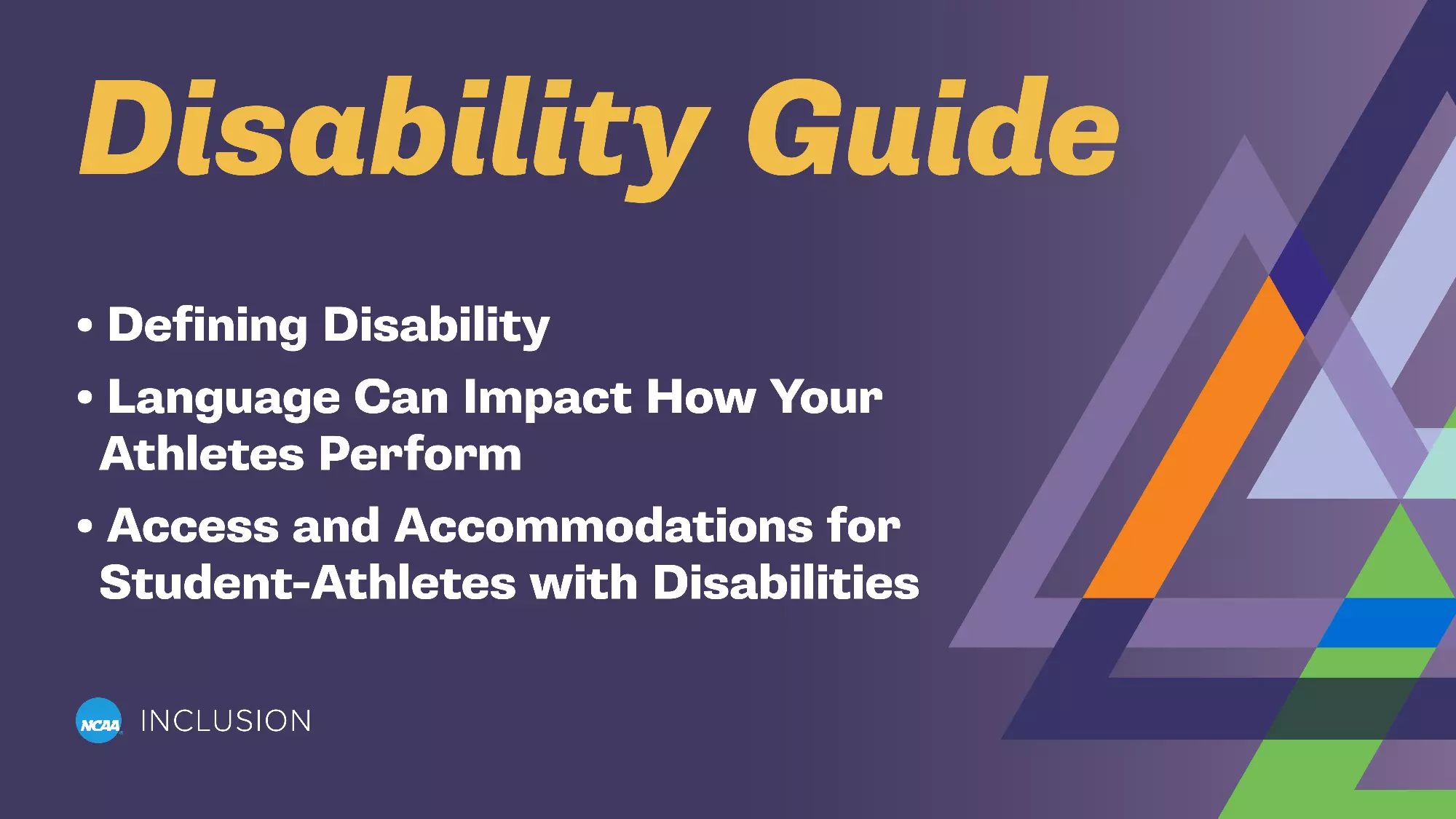 Disability Guide