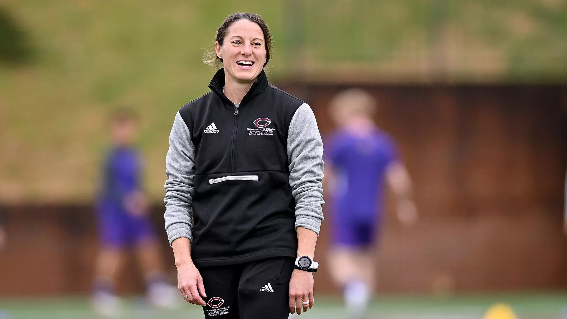 University of Chicago men’s soccer head coach Julianne Sitch 