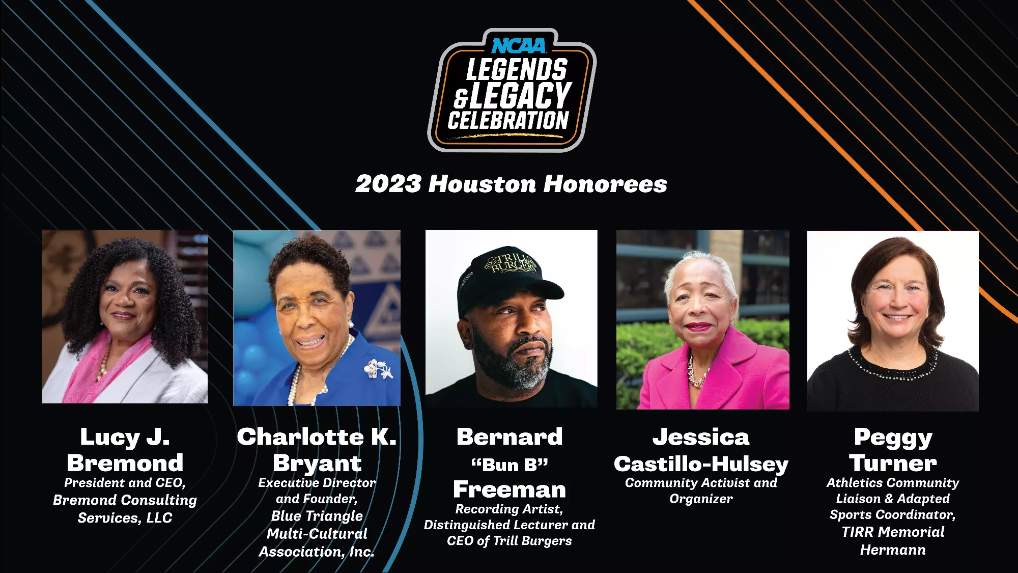 2023 Legends and Legacy Community Award recipients 