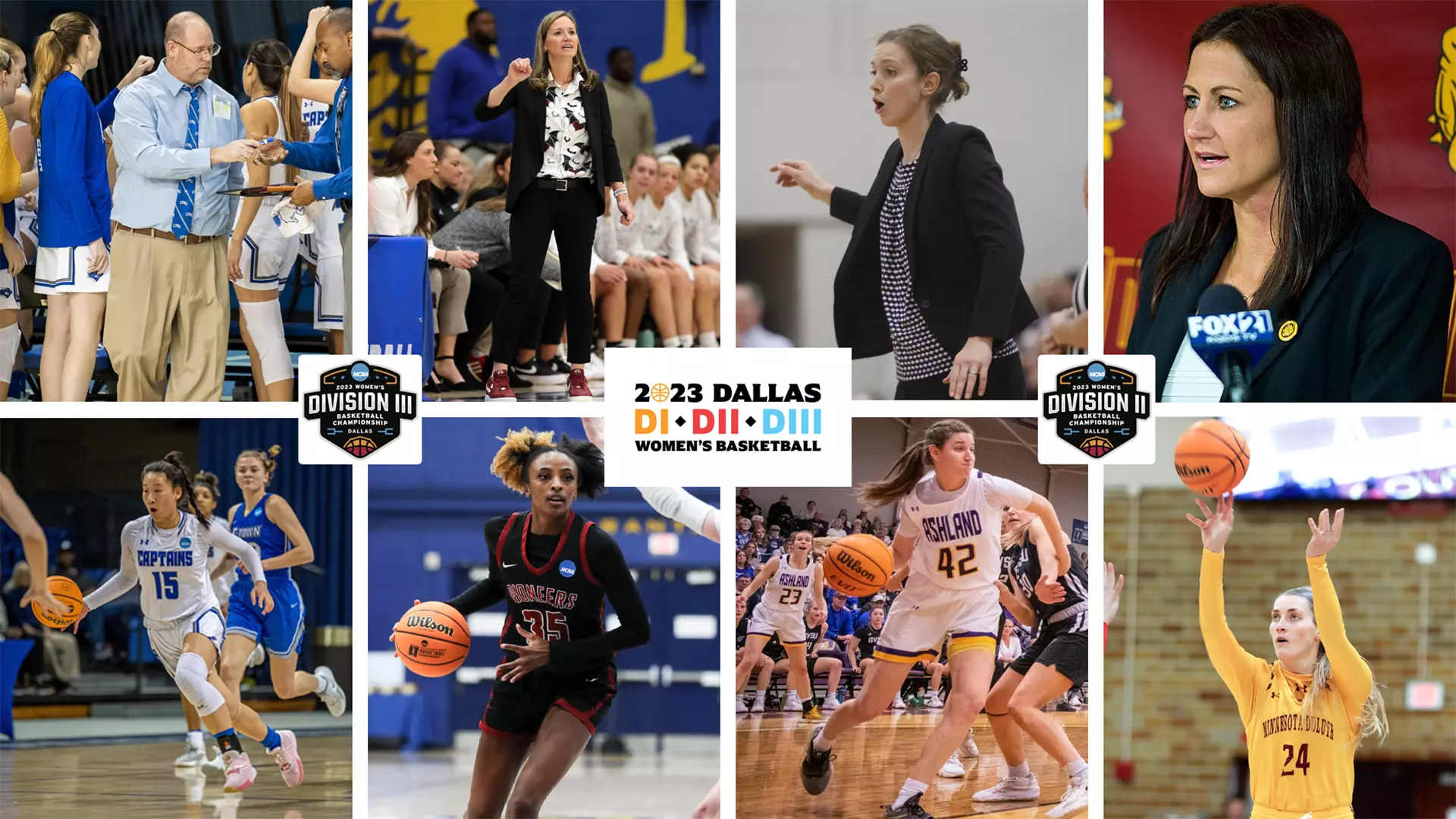 Division II and Division III Women's Basketball Championships headed to Dallas