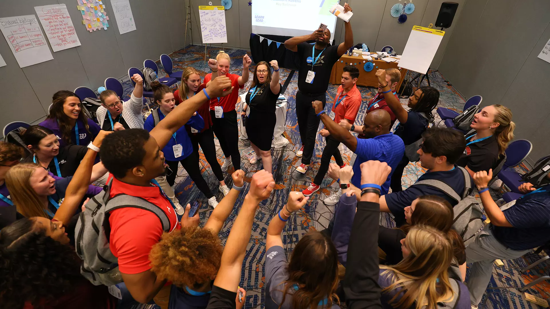 More than 250 student-athletes, coaches and athletics administrators attended the 2023 Student-Athlete Leadership Forum 