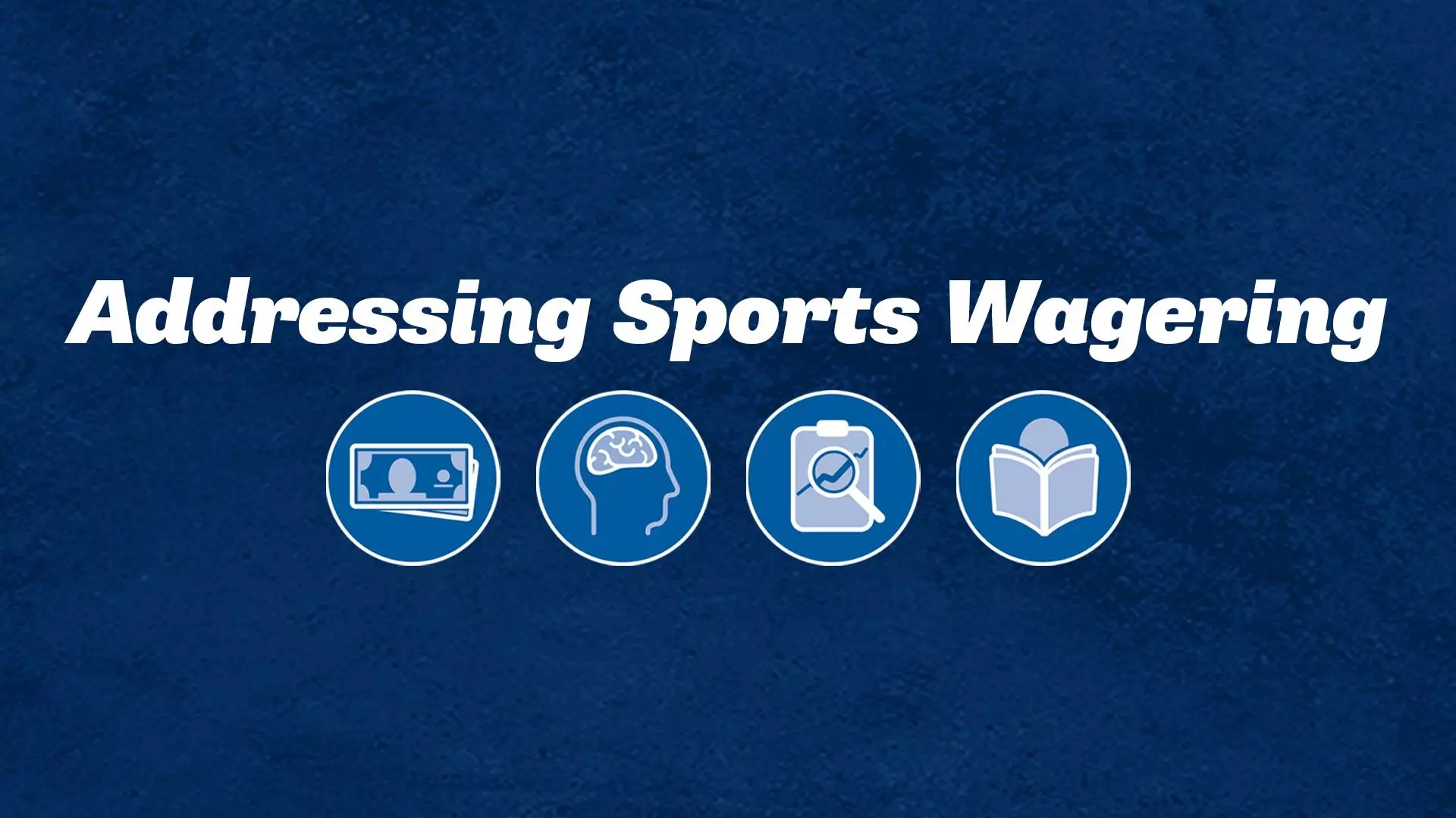 Addressing Sports Wagering