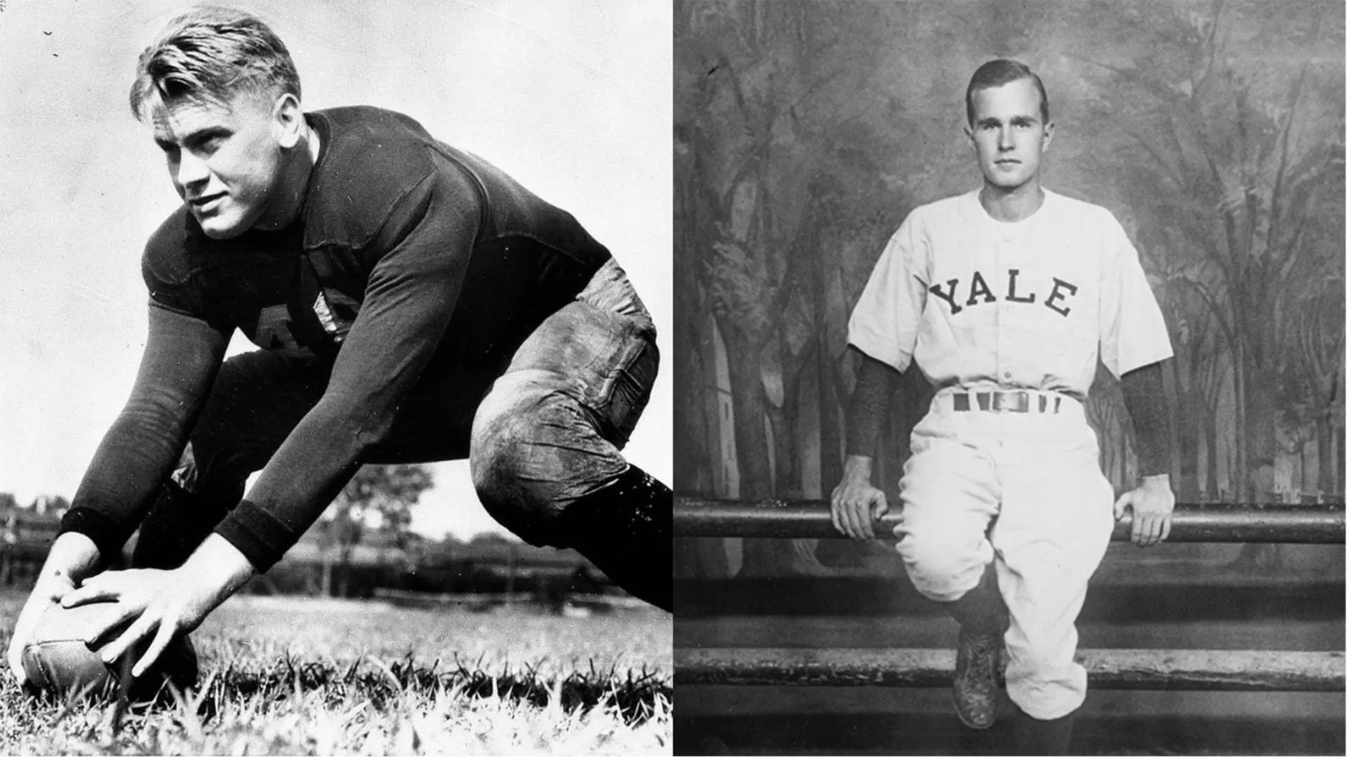 Gerald R. Ford and George H.W. Bush 