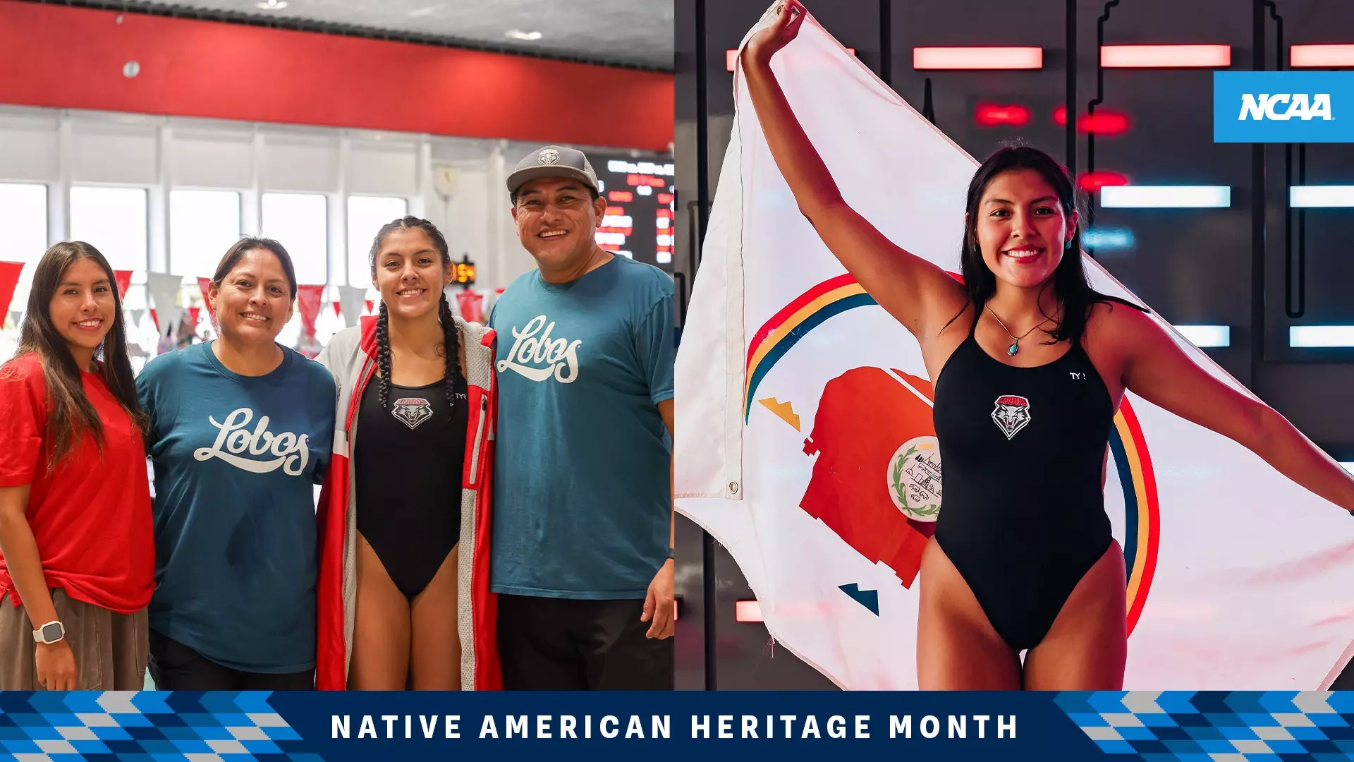 “I am the representation of my Native American people, my family.” (Photos courtesy of Kaylah Yazzie)