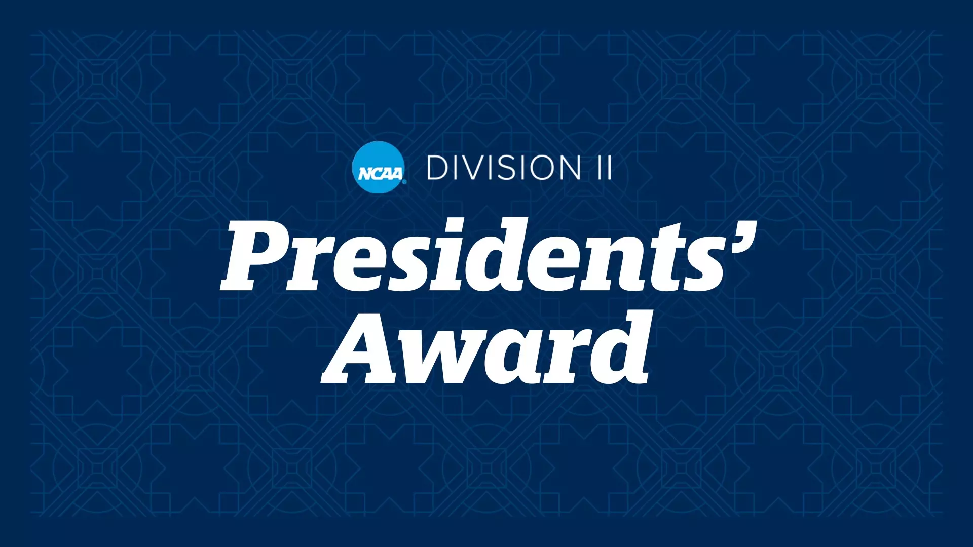 Division II Presidents' Award