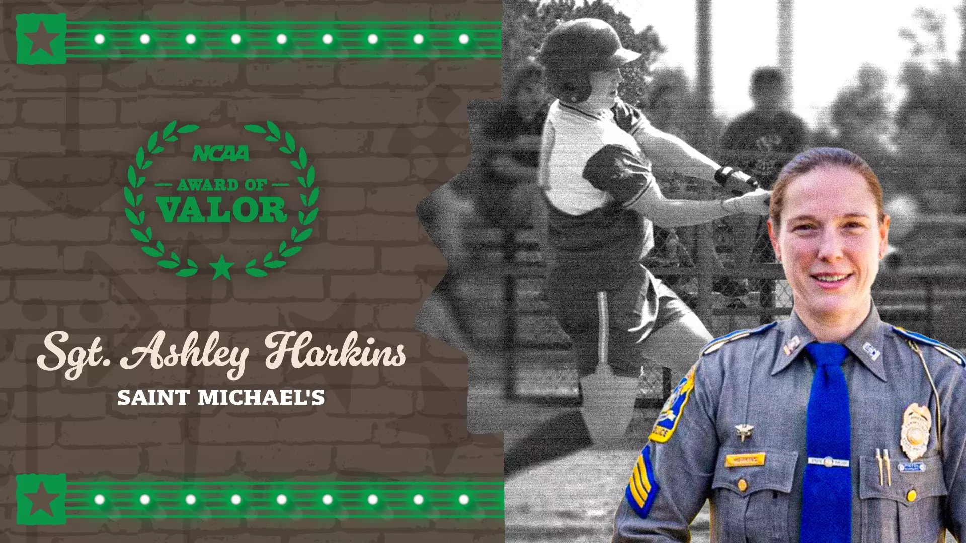 Award of Valor: Sgt. Ashley Harkins