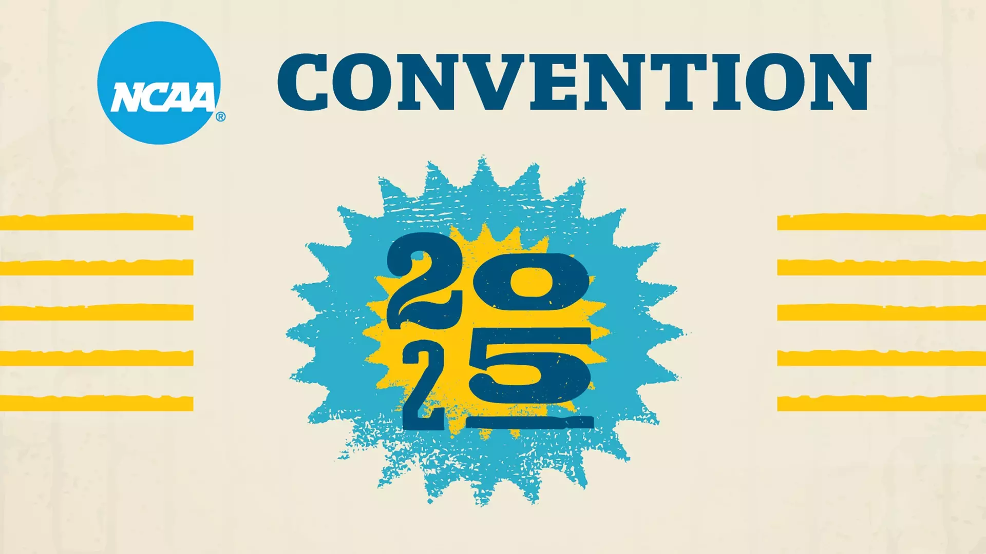 2025 NCAA Convention Backdrop