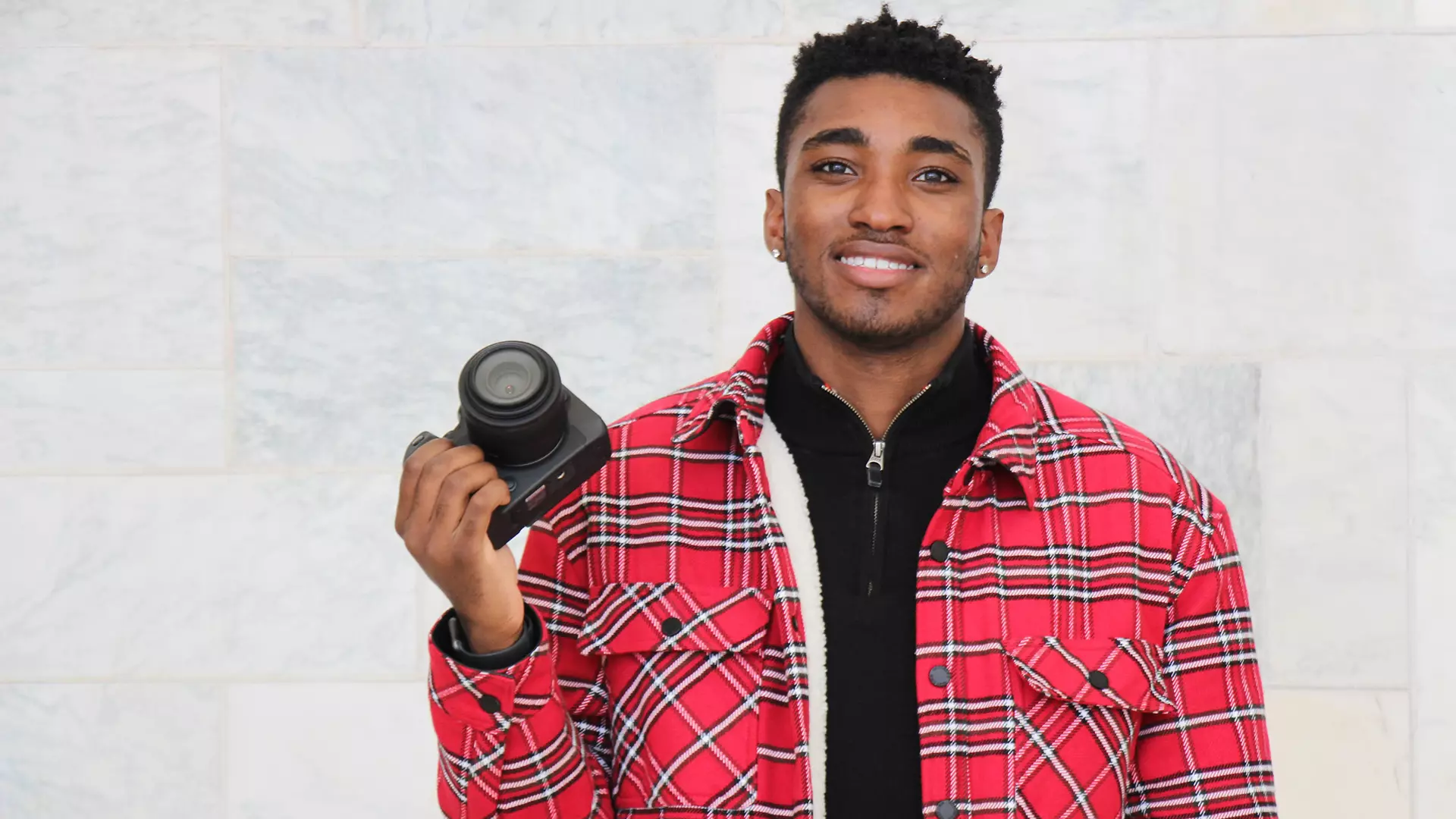 Jordan Saint-Louis, a Middlebury men’s soccer player from 2021-23, developed a passion for creating videos to tell stories as a student-athlete. 
