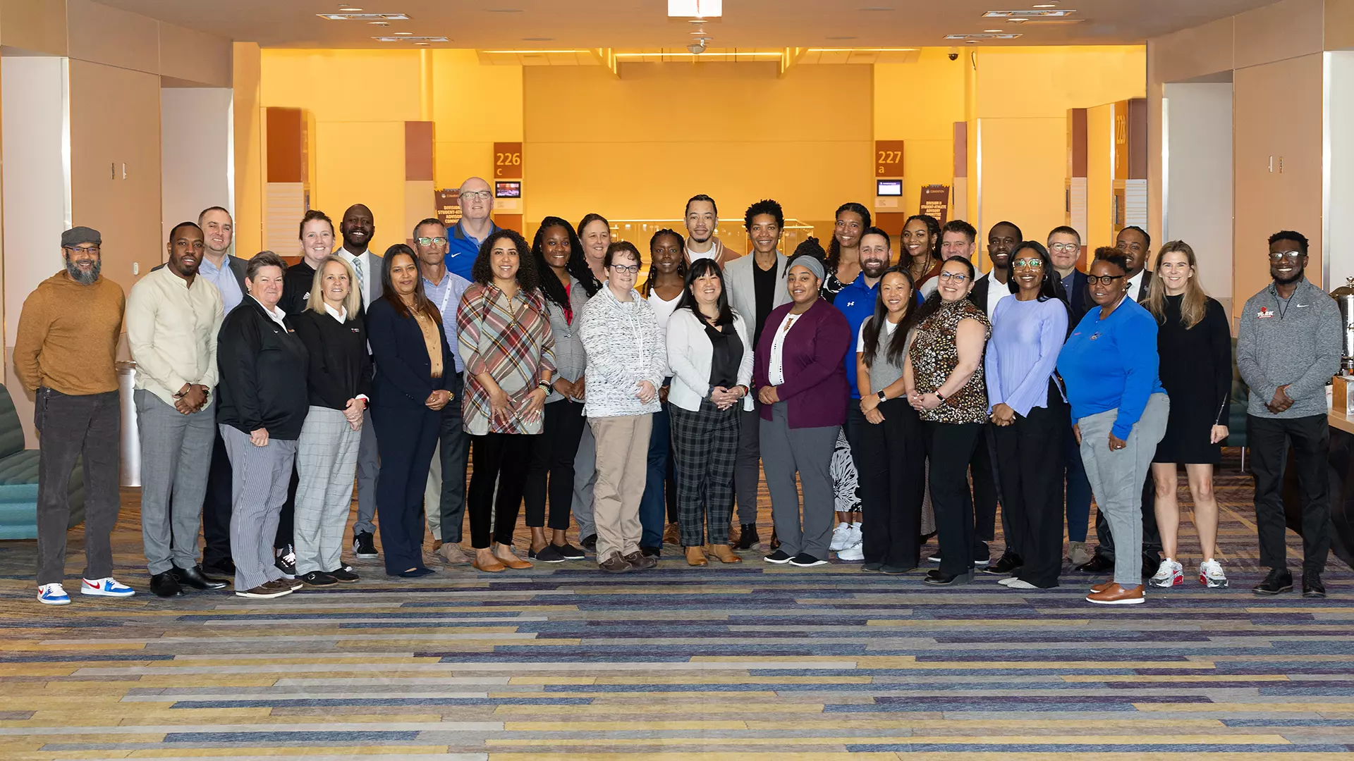 28 Division III administrators and coaches went through facilitator training for the recently launched Division III Inclusive Leaders Program