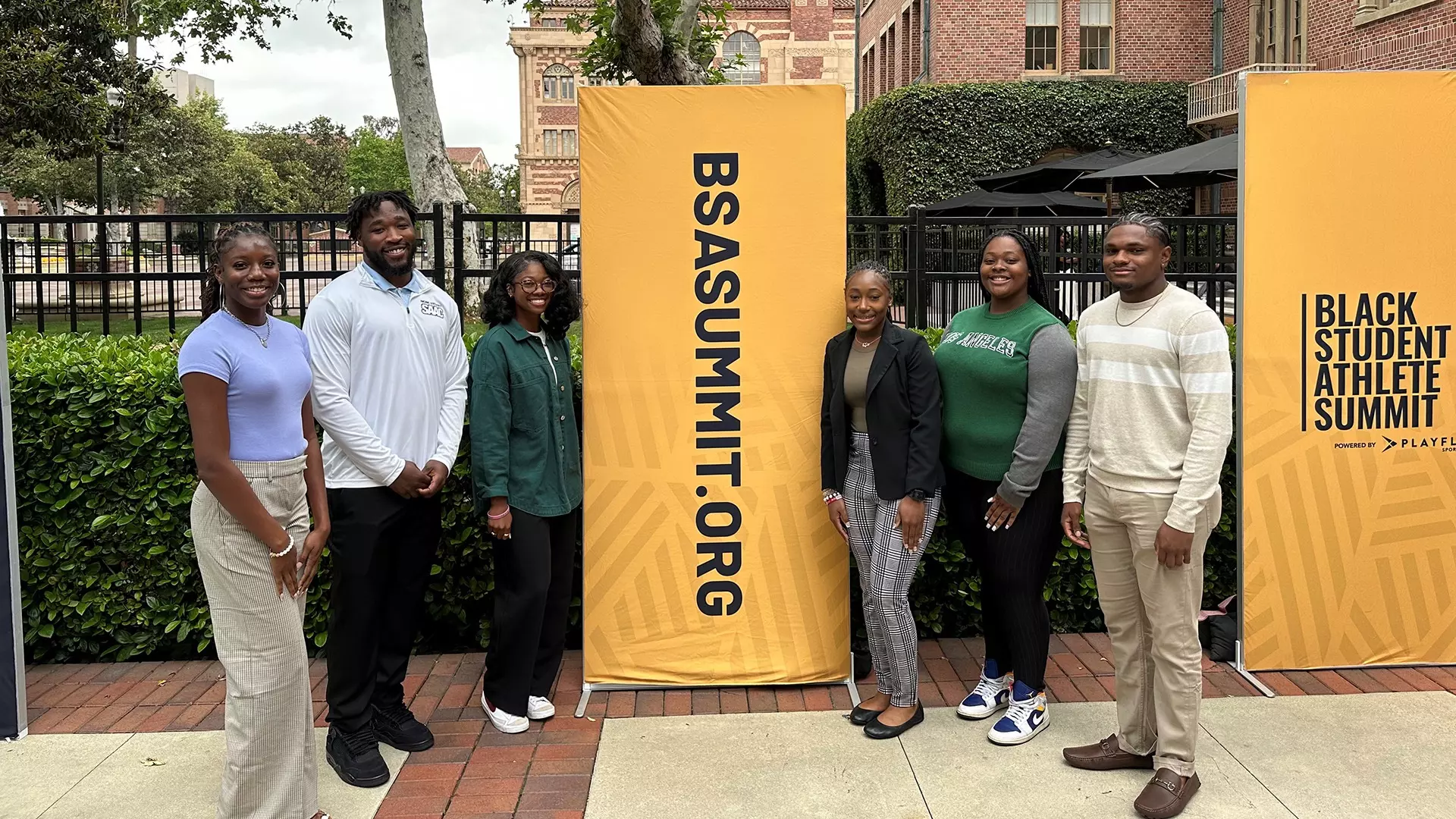 The NCAA funded six HBCU Student-Athlete Fellows to attend the Black Student-Athlete Summit in Los Angeles.